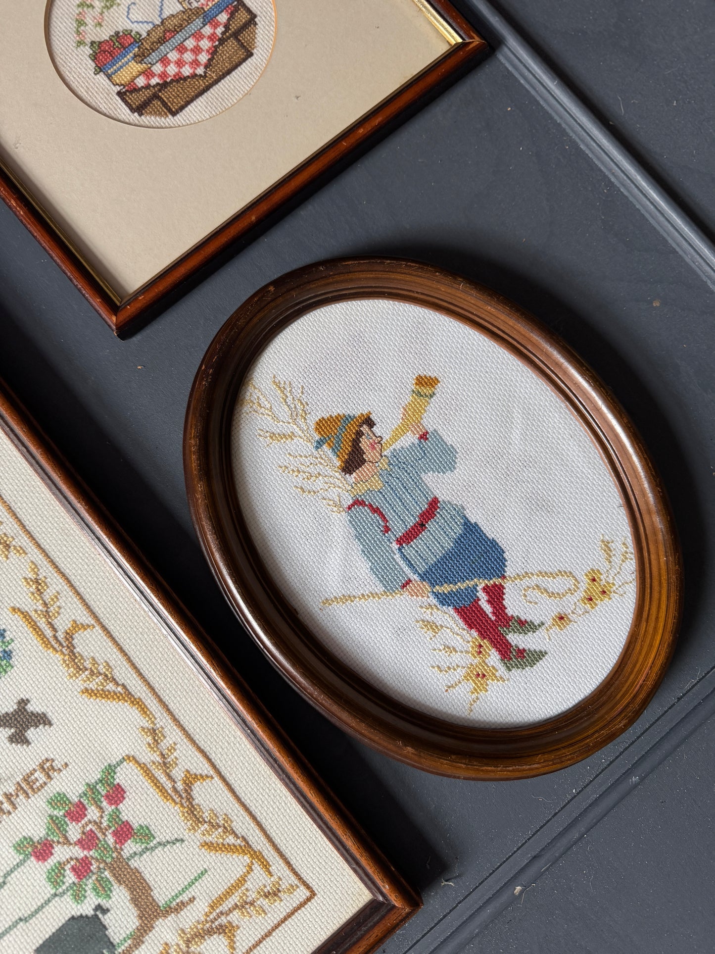 Threaded Legacy – Vintage Embroidery Wall Art Set