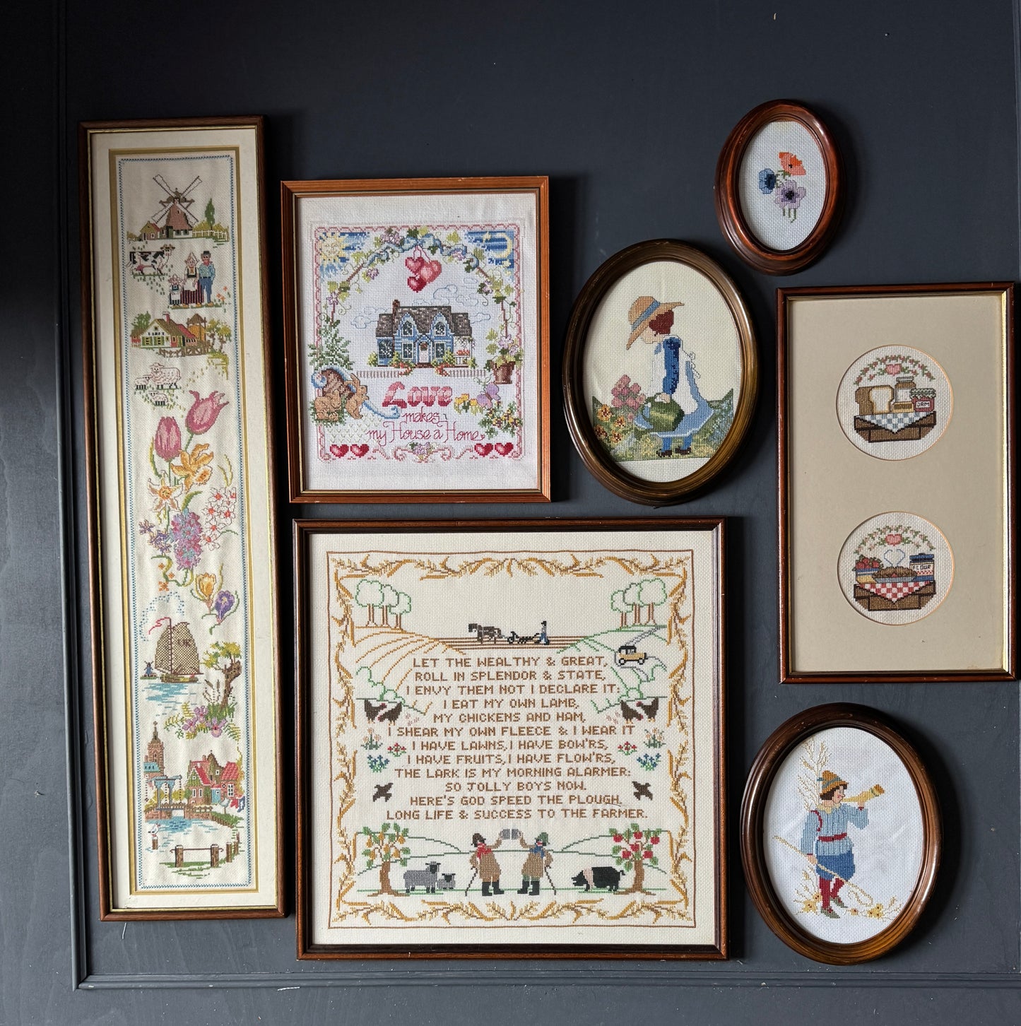 Threaded Legacy – Vintage Embroidery Wall Art Set