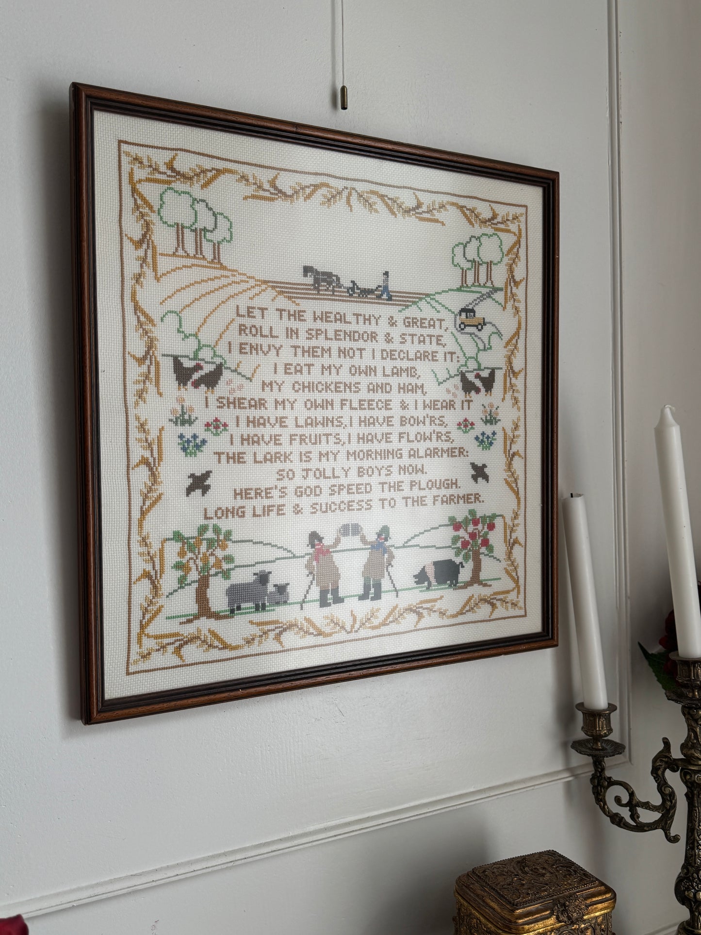 Threaded Legacy – Vintage Embroidery Wall Art Set