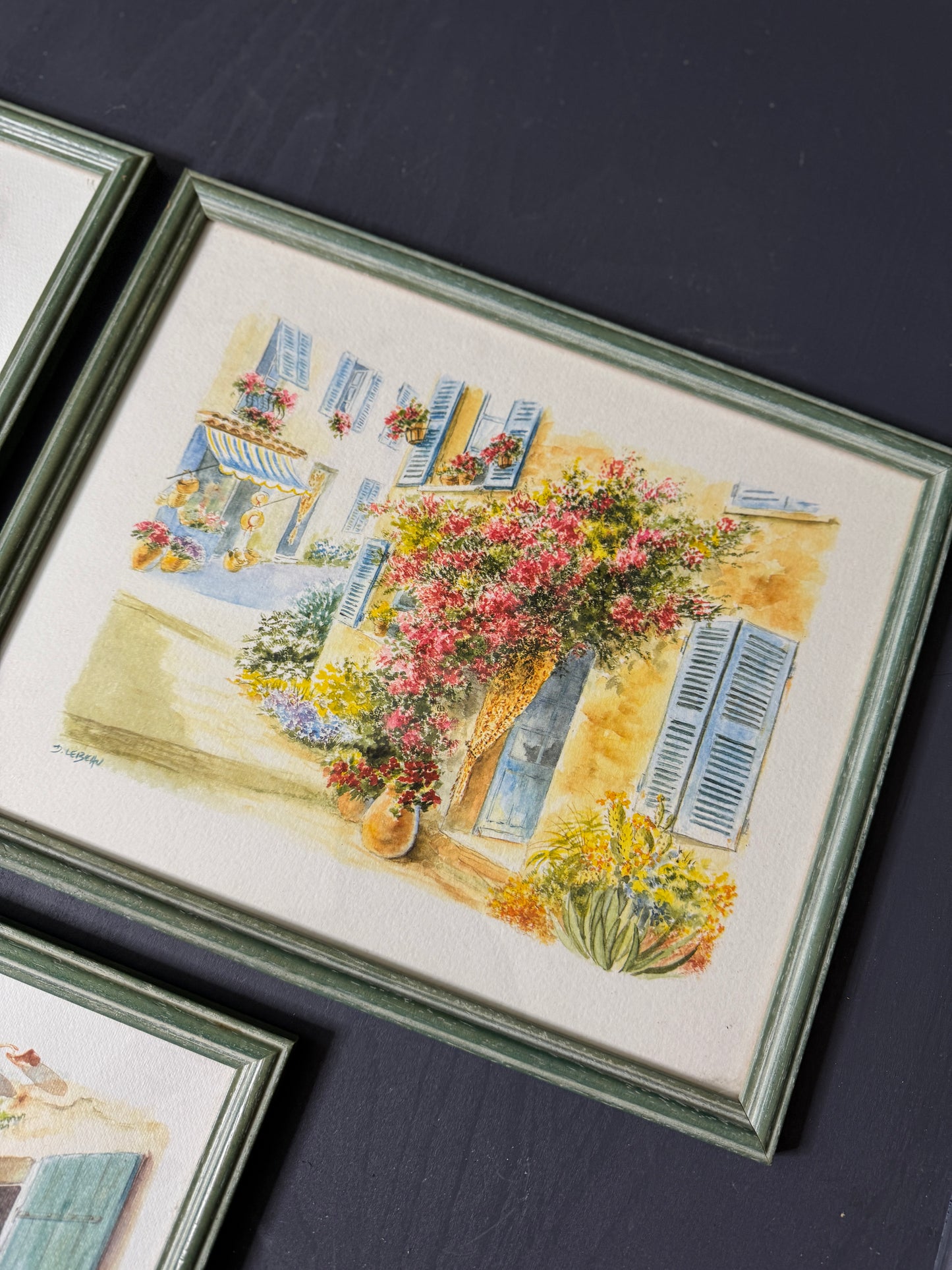 The French Atelier Set – Signed Framed Art Prints by Danielle Lebeau
