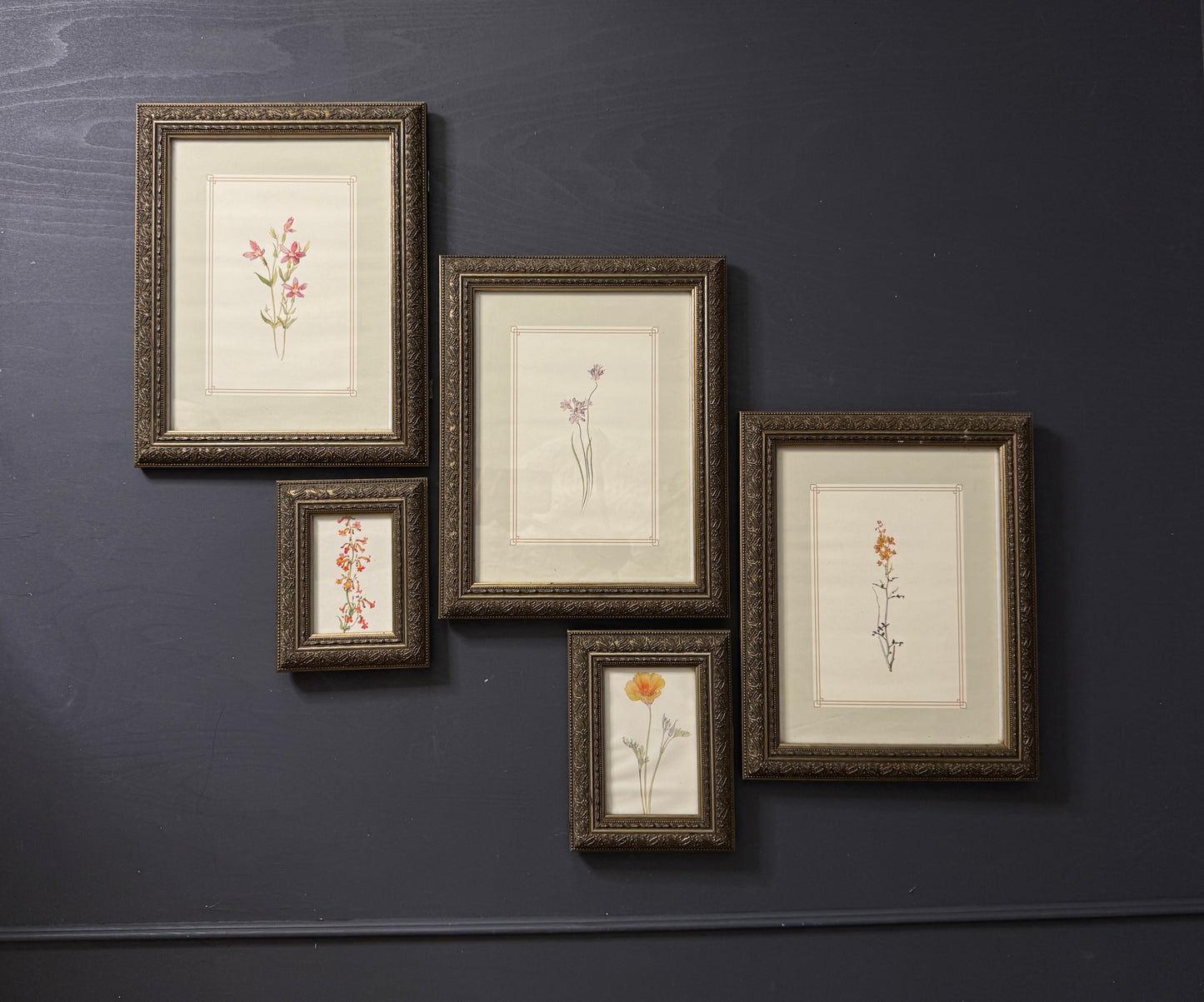 Cottage Blooms – Vintage-Inspired Floral Frame Gallery