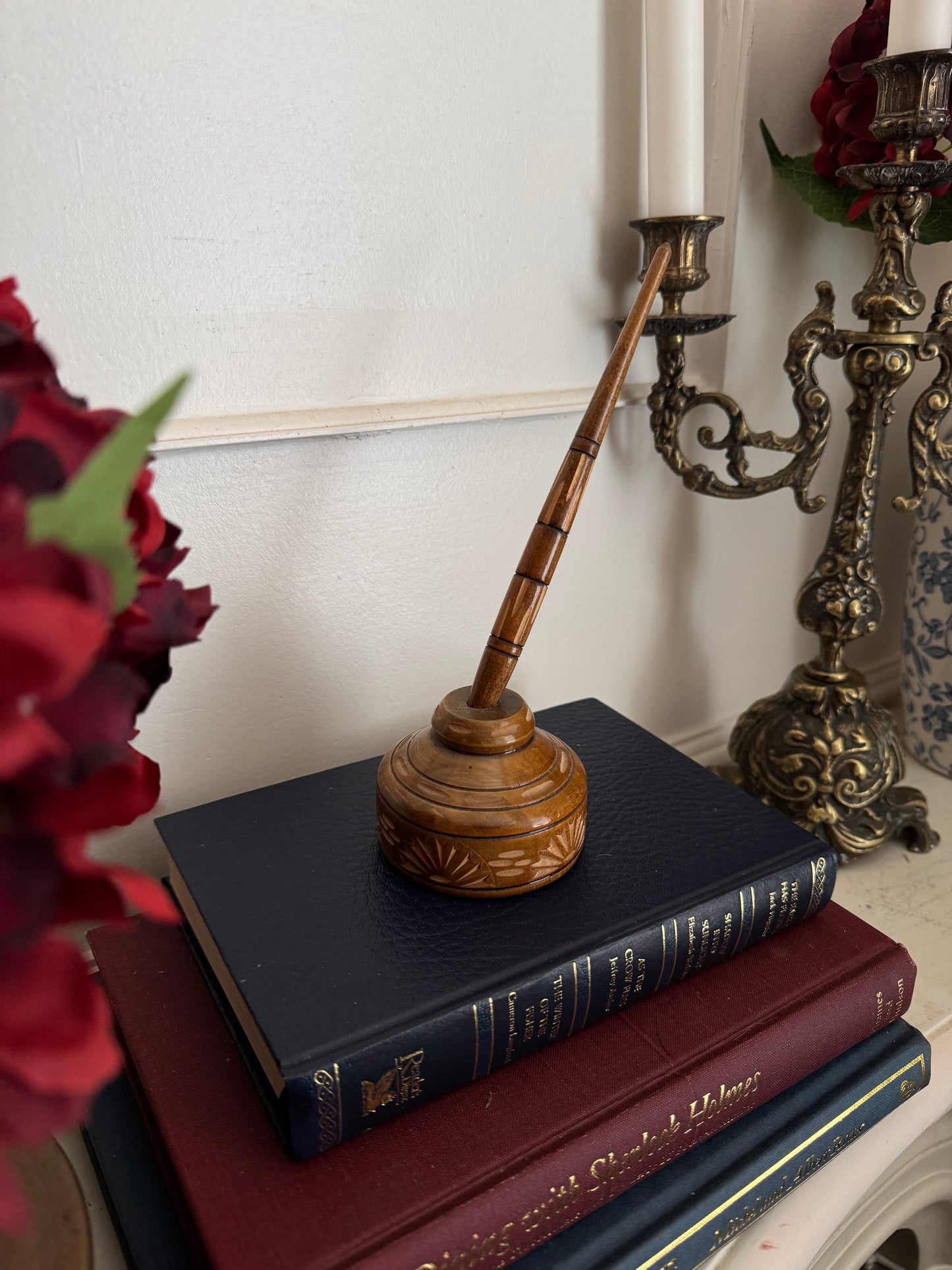The Heritage Desk Set – Vintage Wooden Organiser Collection