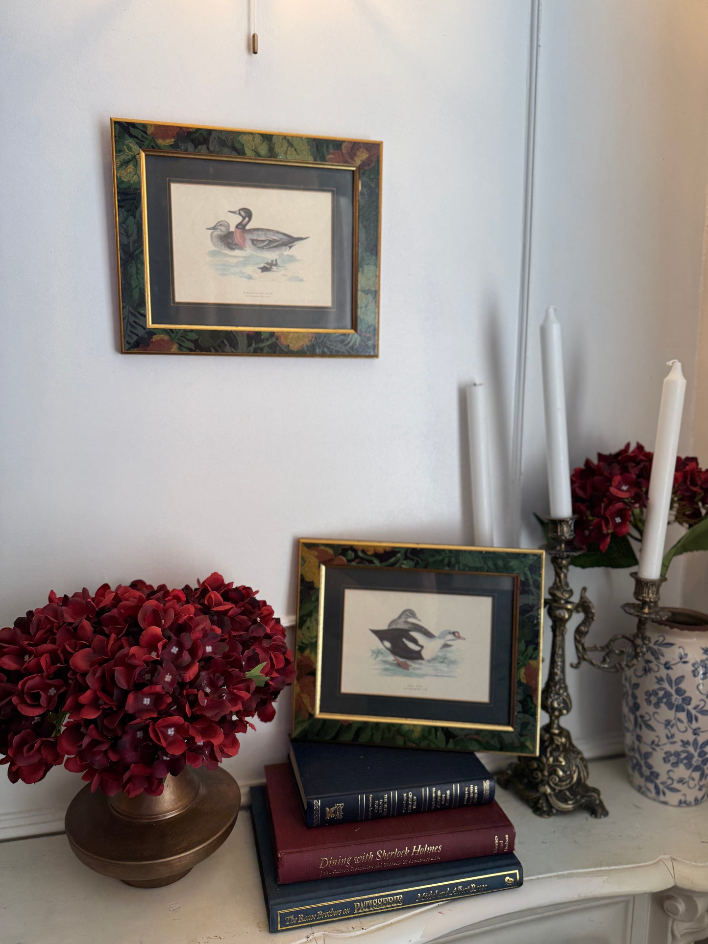 Quaint & Feathered – Rustic Duck Print Duo