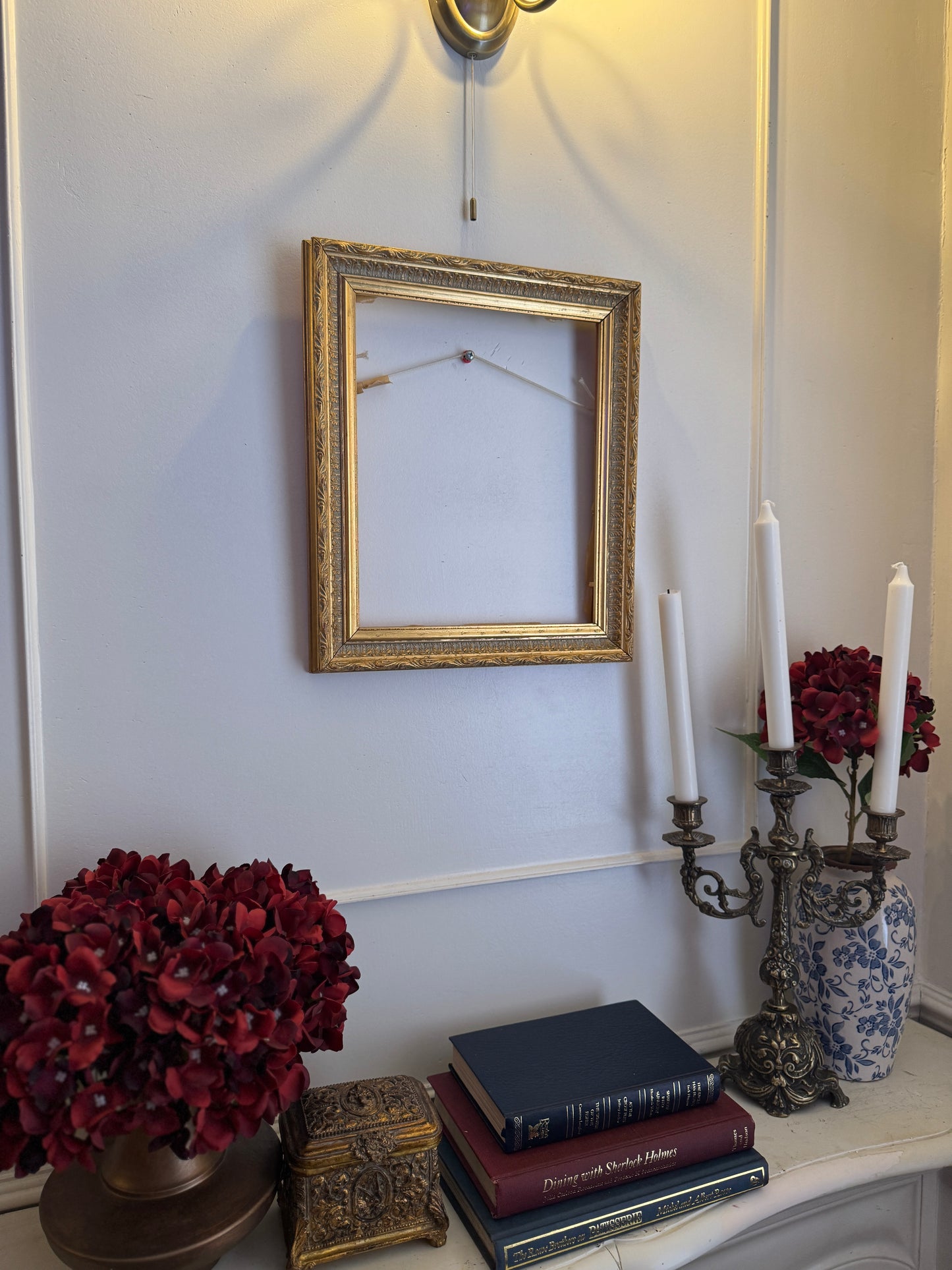 Monte Carlo Vintage Heavy Ornate Gold Frame