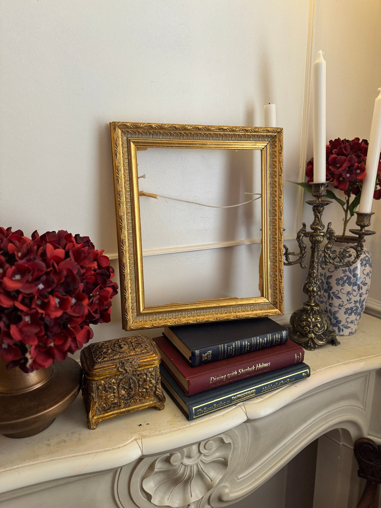 Monte Carlo Vintage Heavy Ornate Gold Frame