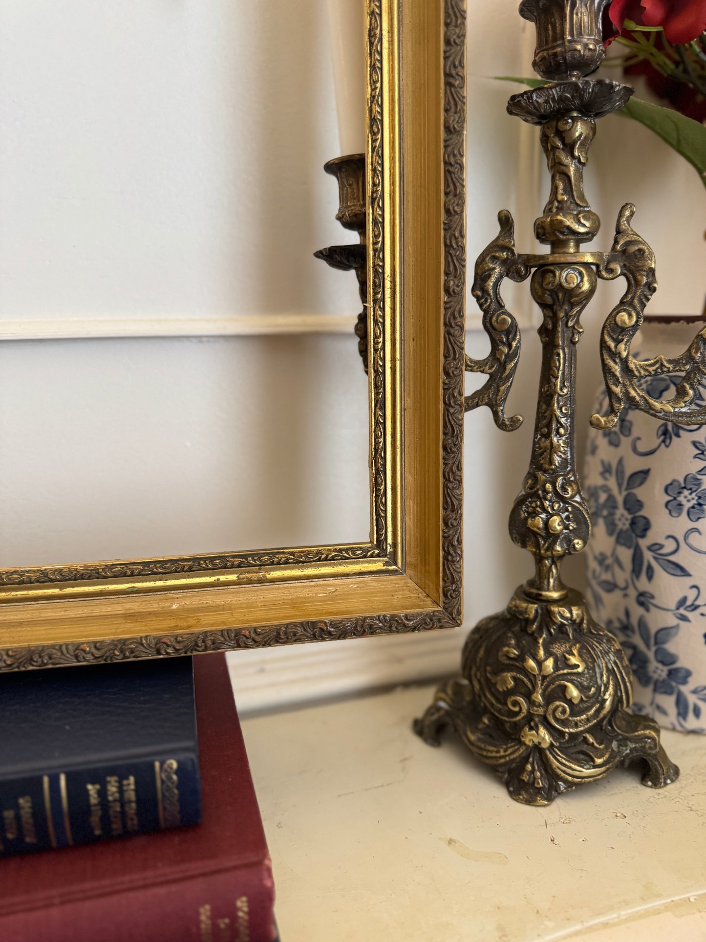 Antibes Vintage Ornate Gold Frame