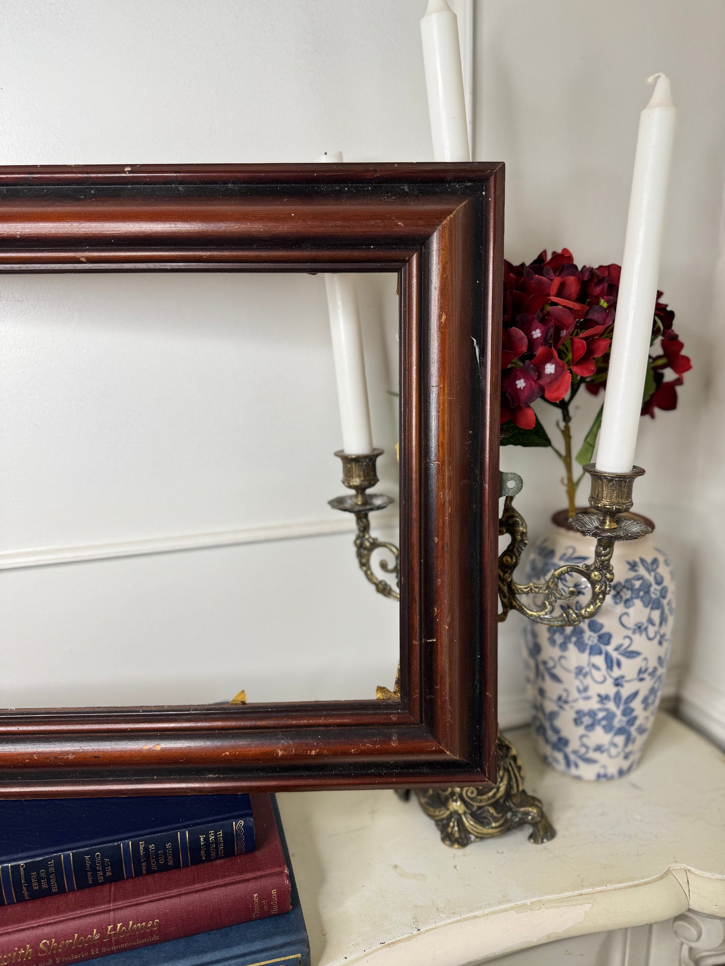 The Trafalgar – Extra Thick Gilt Mahogany Wooden Frame