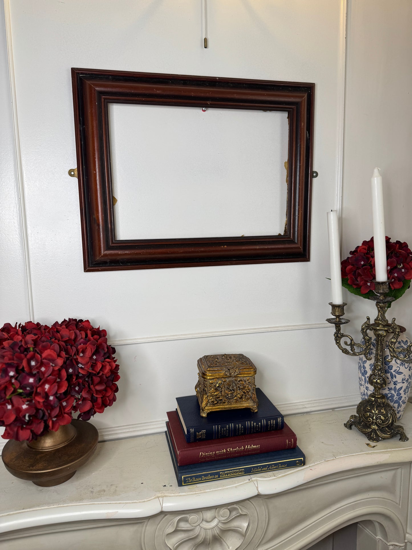 The Trafalgar – Extra Thick Gilt Mahogany Wooden Frame