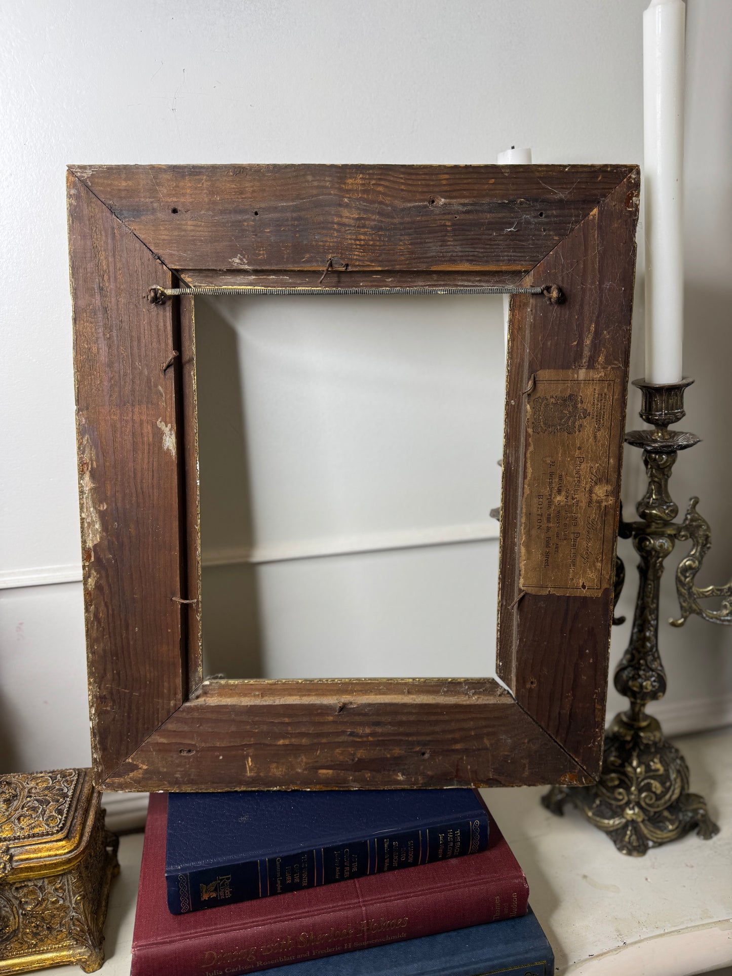 Antique Century Gilt Frame – Extremely Rare Ornate Gold Frame (c.1900s)
