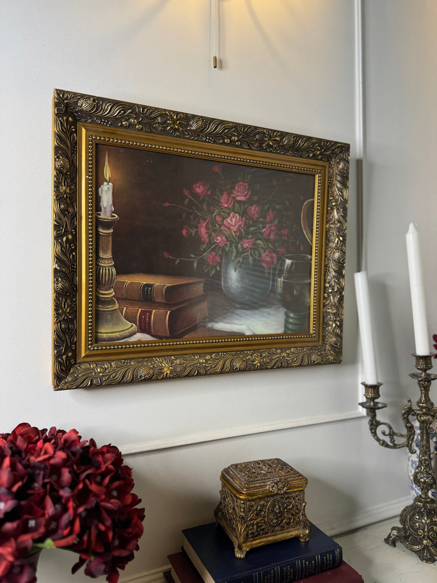 Paris Noir – Moody Vintage Scene in Gilt Belvoir Frame