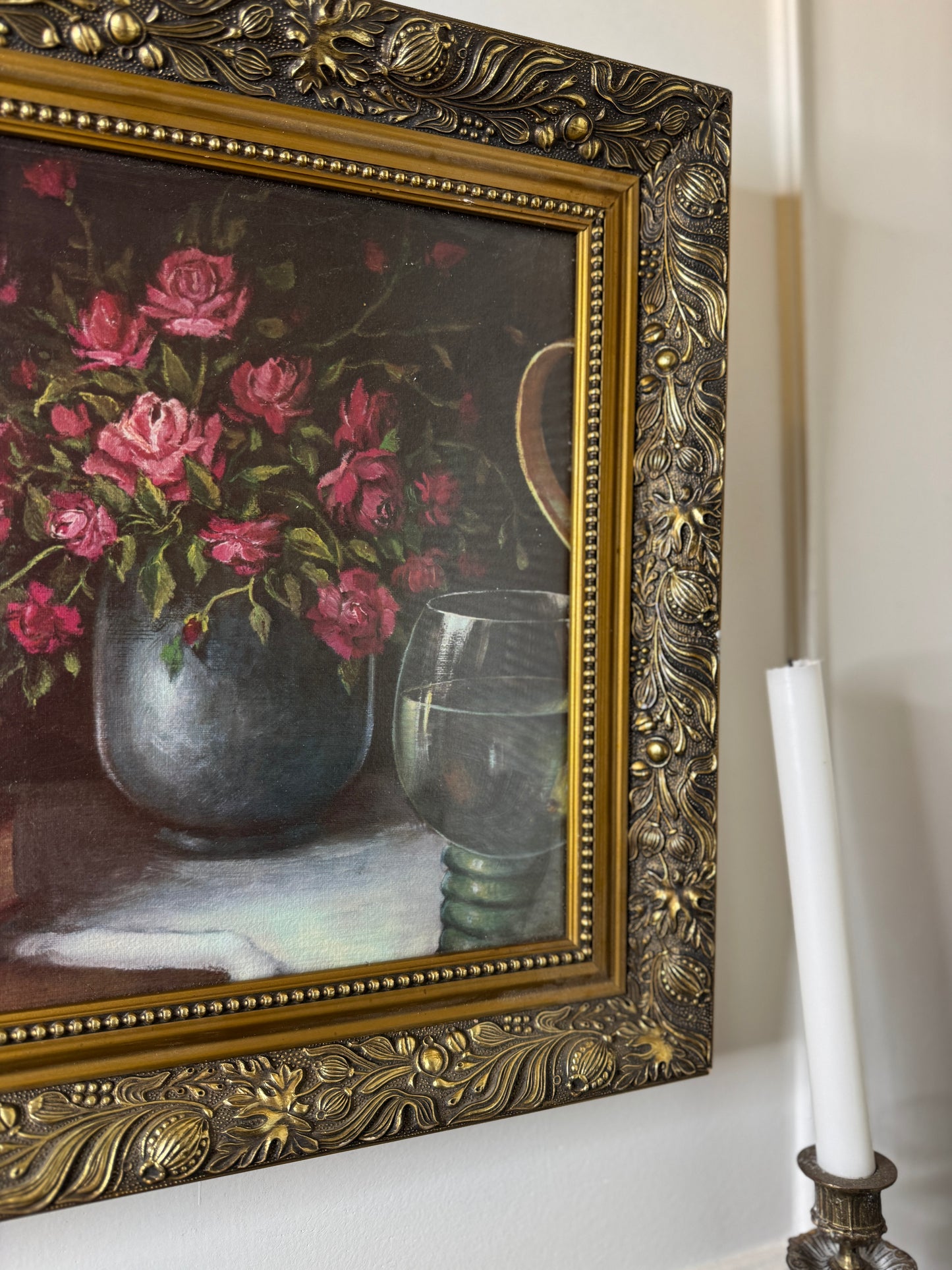 Paris Noir – Moody Vintage Scene in Gilt Belvoir Frame