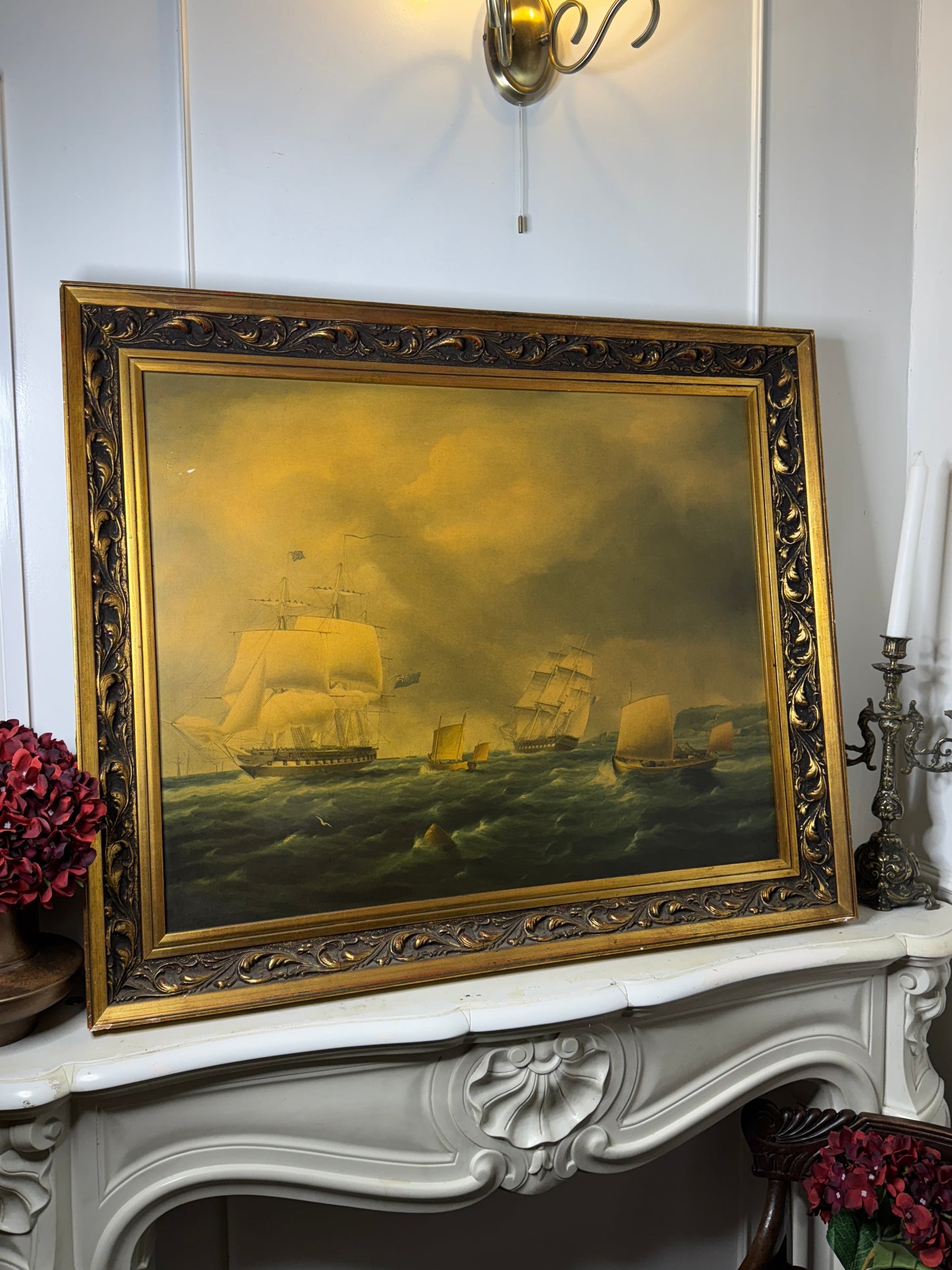 Voyage of the Past" – Extra Large Baroque Frame
