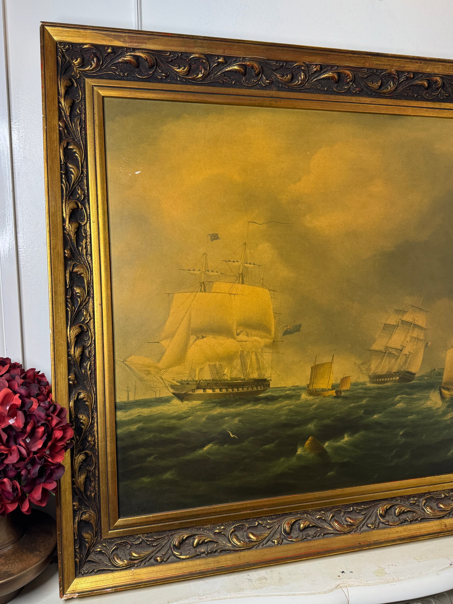 Voyage of the Past" – Extra Large Baroque Frame