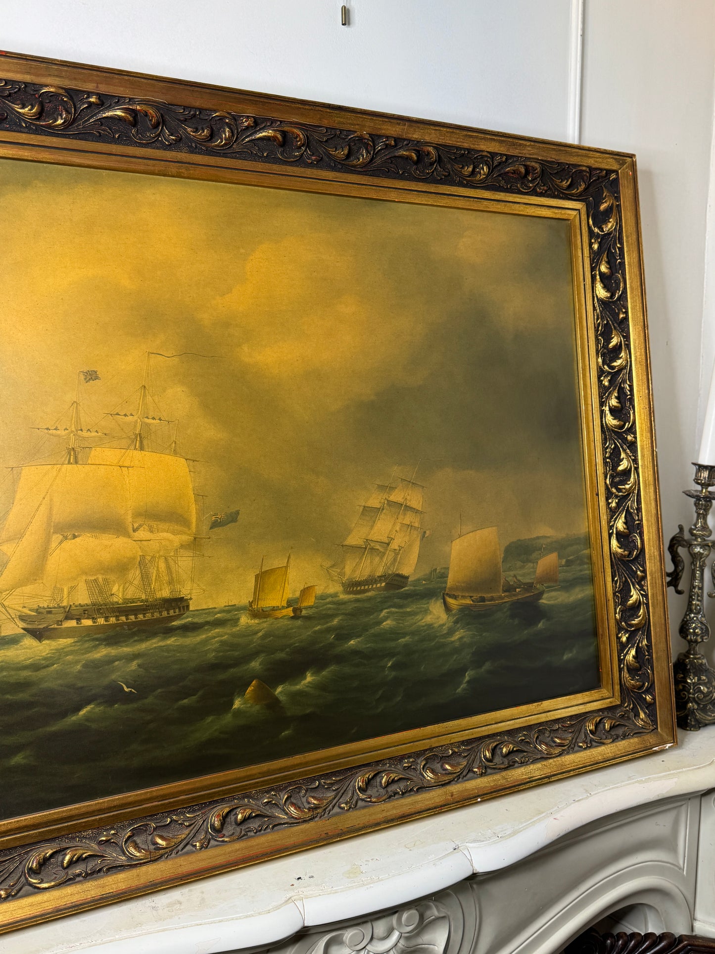Voyage of the Past" – Extra Large Baroque Frame