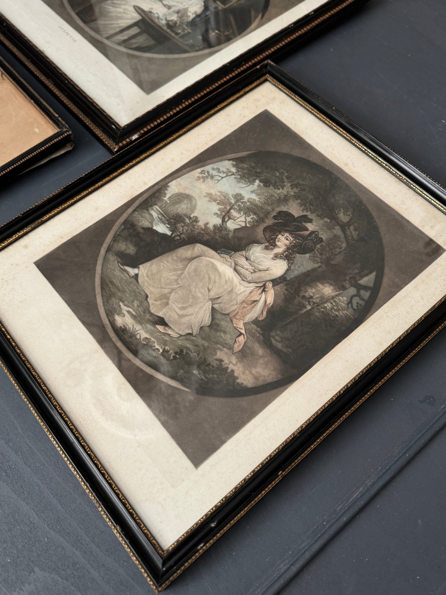 Vintage Black & Gold 1920s Gallery wall set