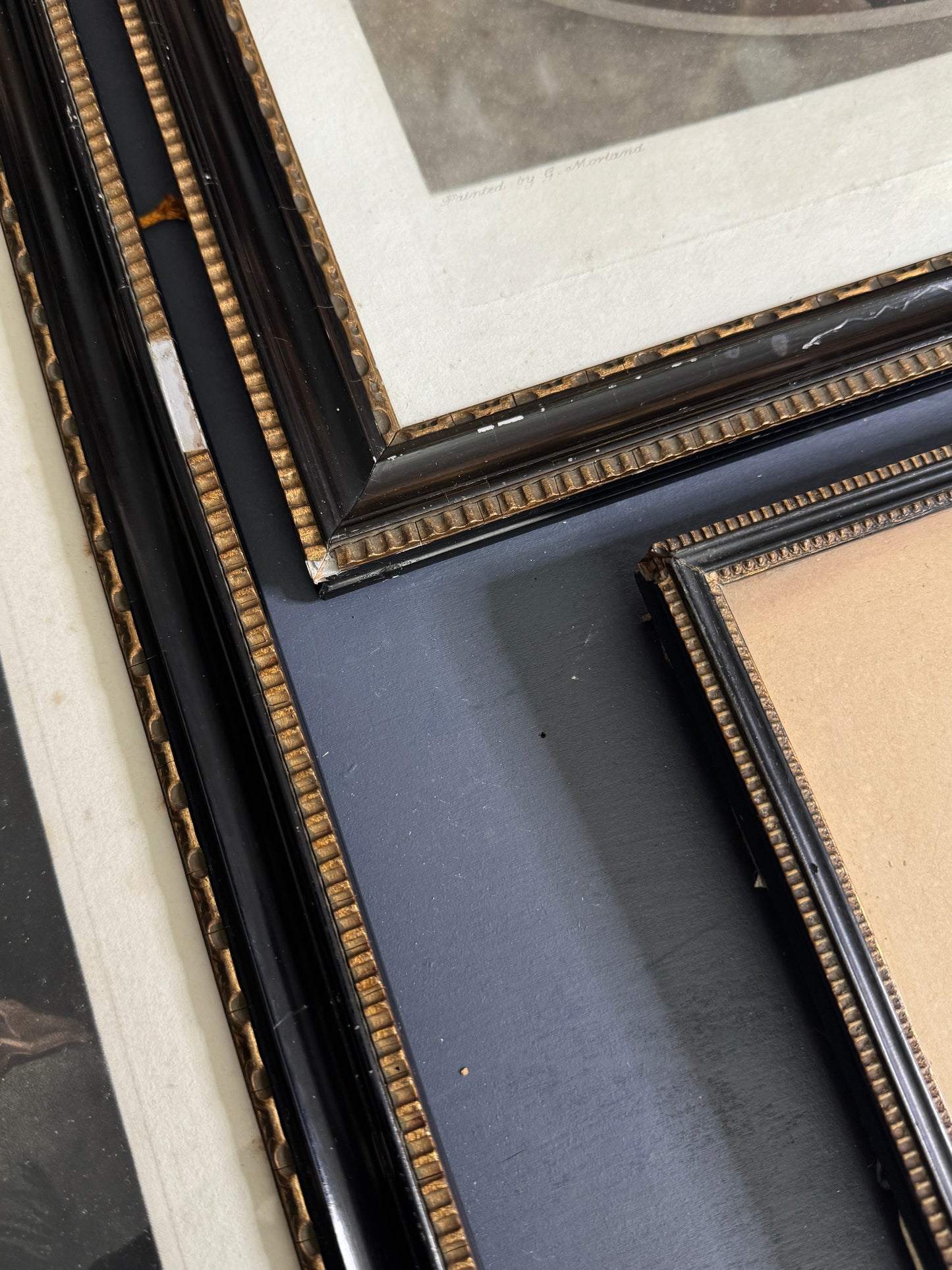 Vintage Black & Gold 1920s Gallery wall set