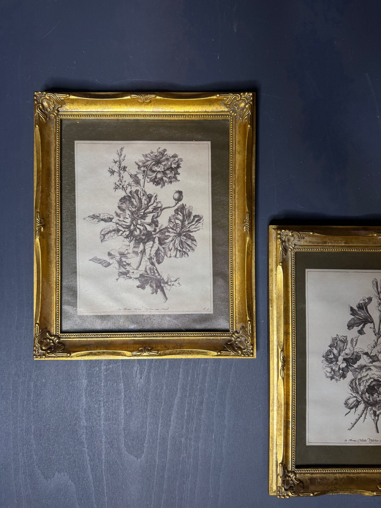 Veloura Verde & Gilt Gallery Collection – Vintage-Inspired Wall Set