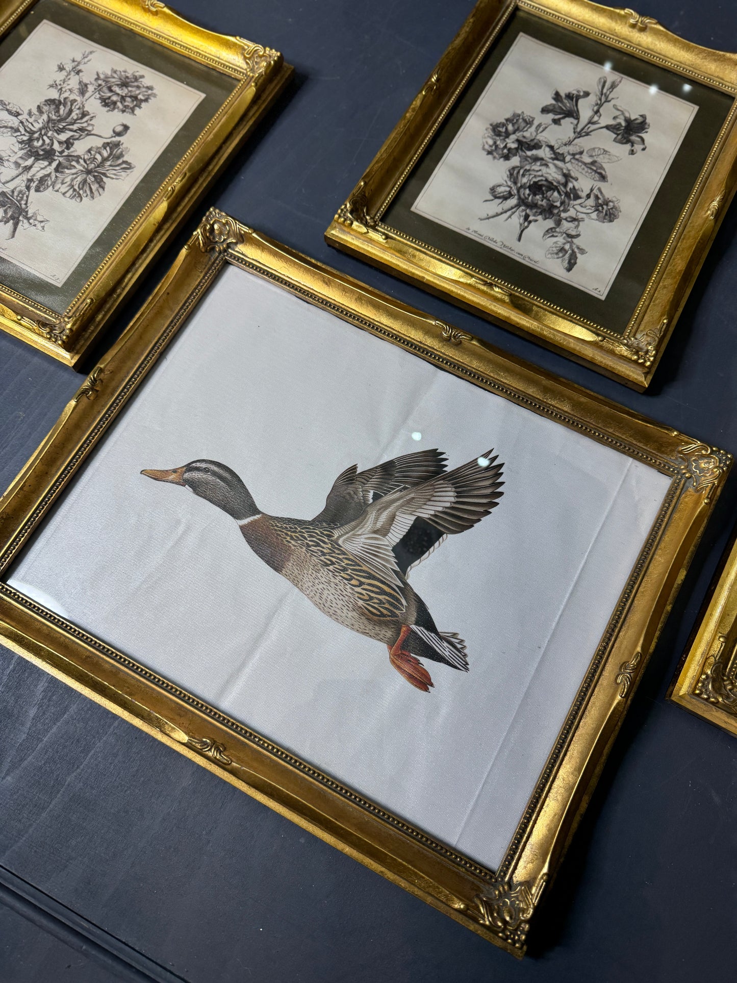 Veloura Verde & Gilt Gallery Collection – Vintage-Inspired Wall Set