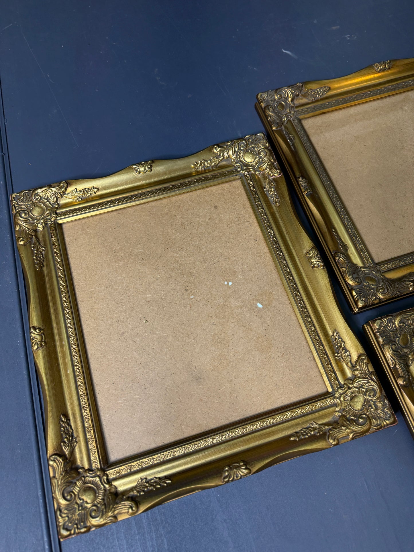 Vintage Ornate Shiny Gold Sorélle Frames