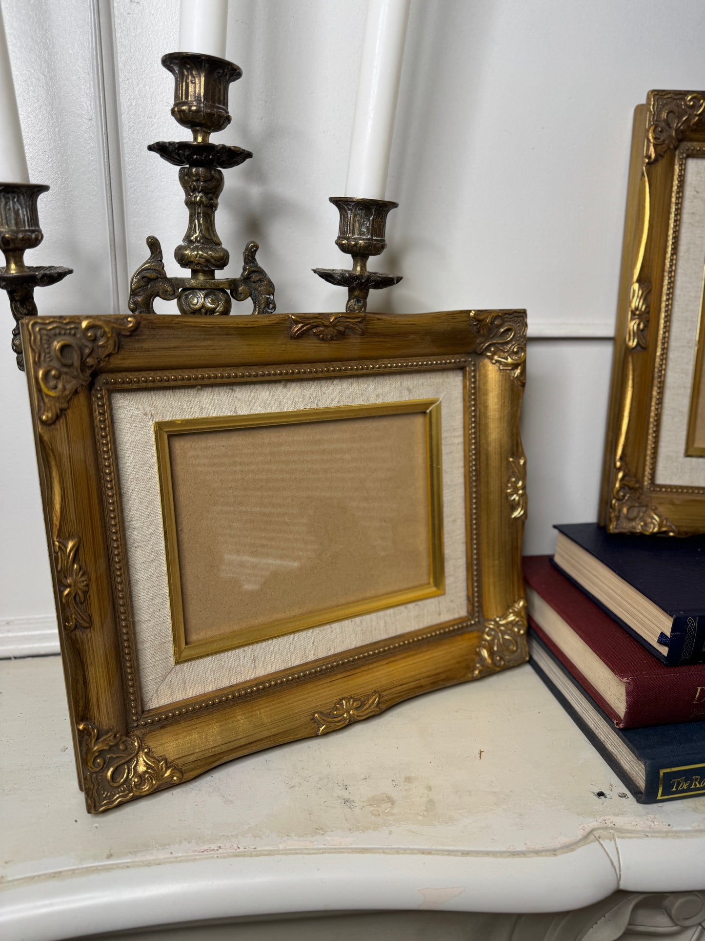 Vintage Ornate Gold Soho Frames