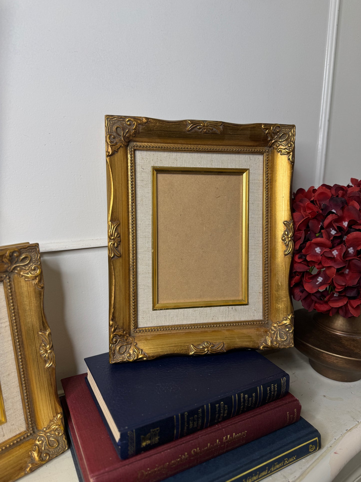 Vintage Ornate Gold Soho Frames
