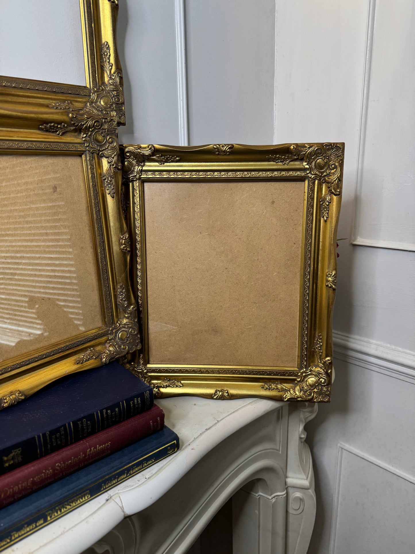 Vintage Ornate Shiny Gold Sorélle Frames
