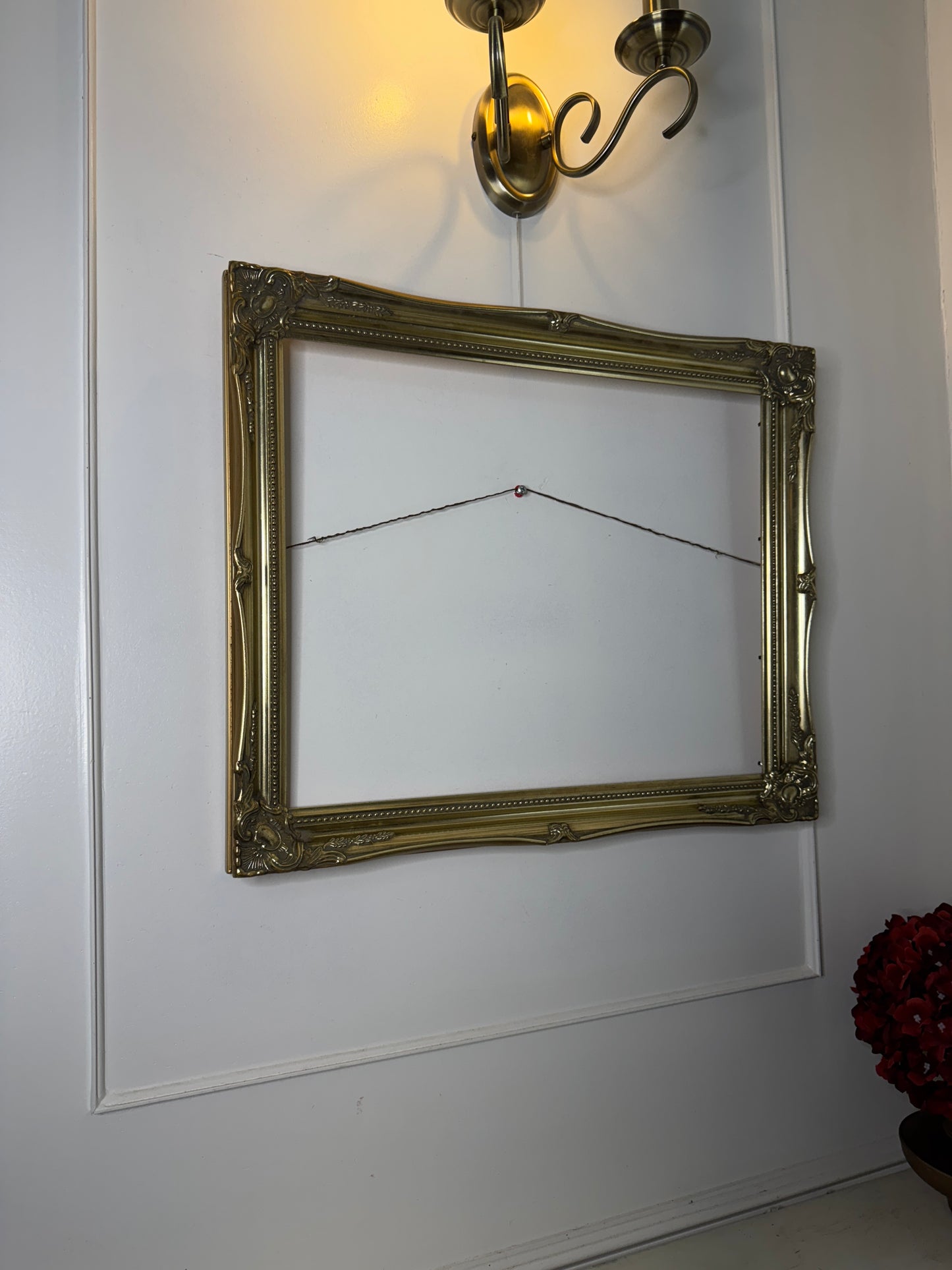 Vintage Ornate Bright Gold Sorélle Frames