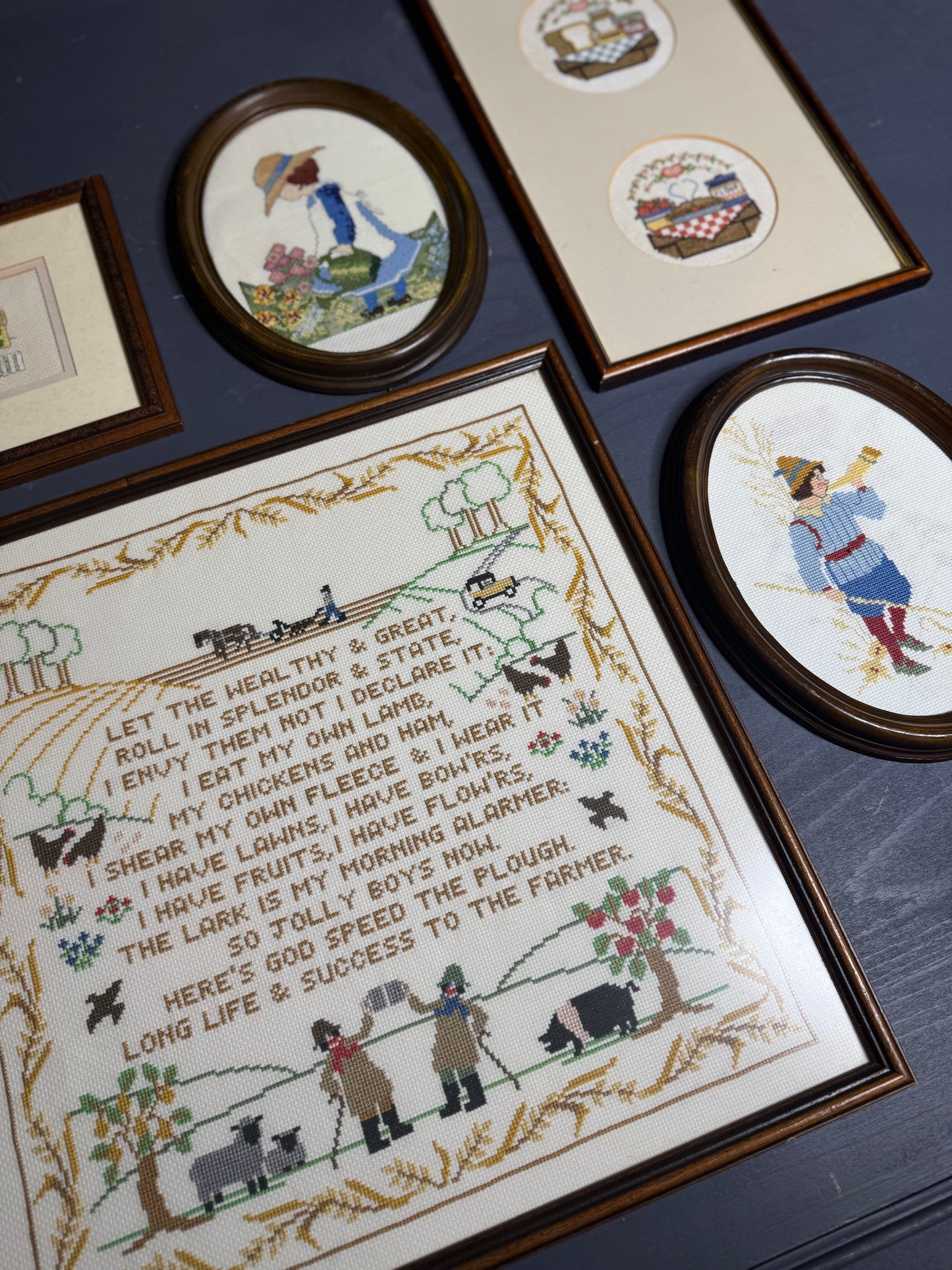 Threaded Legacy – Vintage Embroidery Wall Art Set