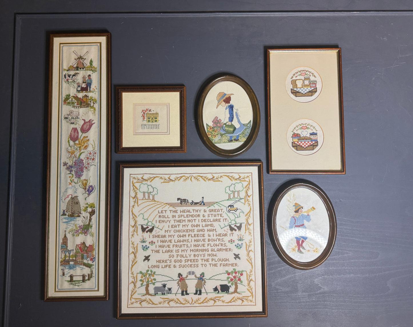 Threaded Legacy – Vintage Embroidery Wall Art Set