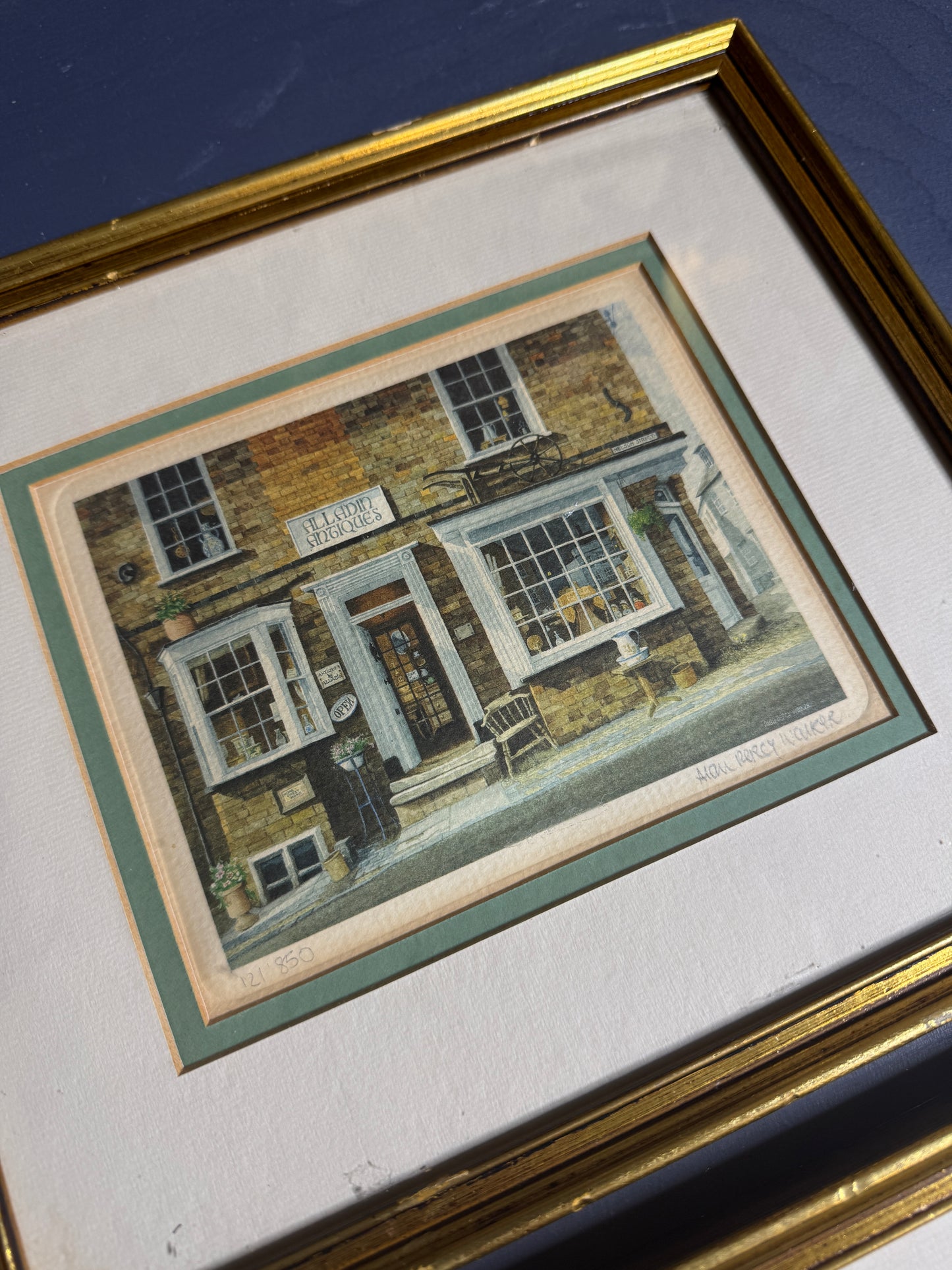 Limited Edition Vintage Print Trio | Isabella Estella Signed Storefront Series