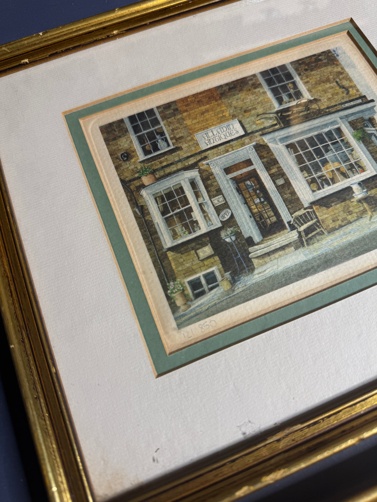 Limited Edition Vintage Print Trio | Isabella Estella Signed Storefront Series