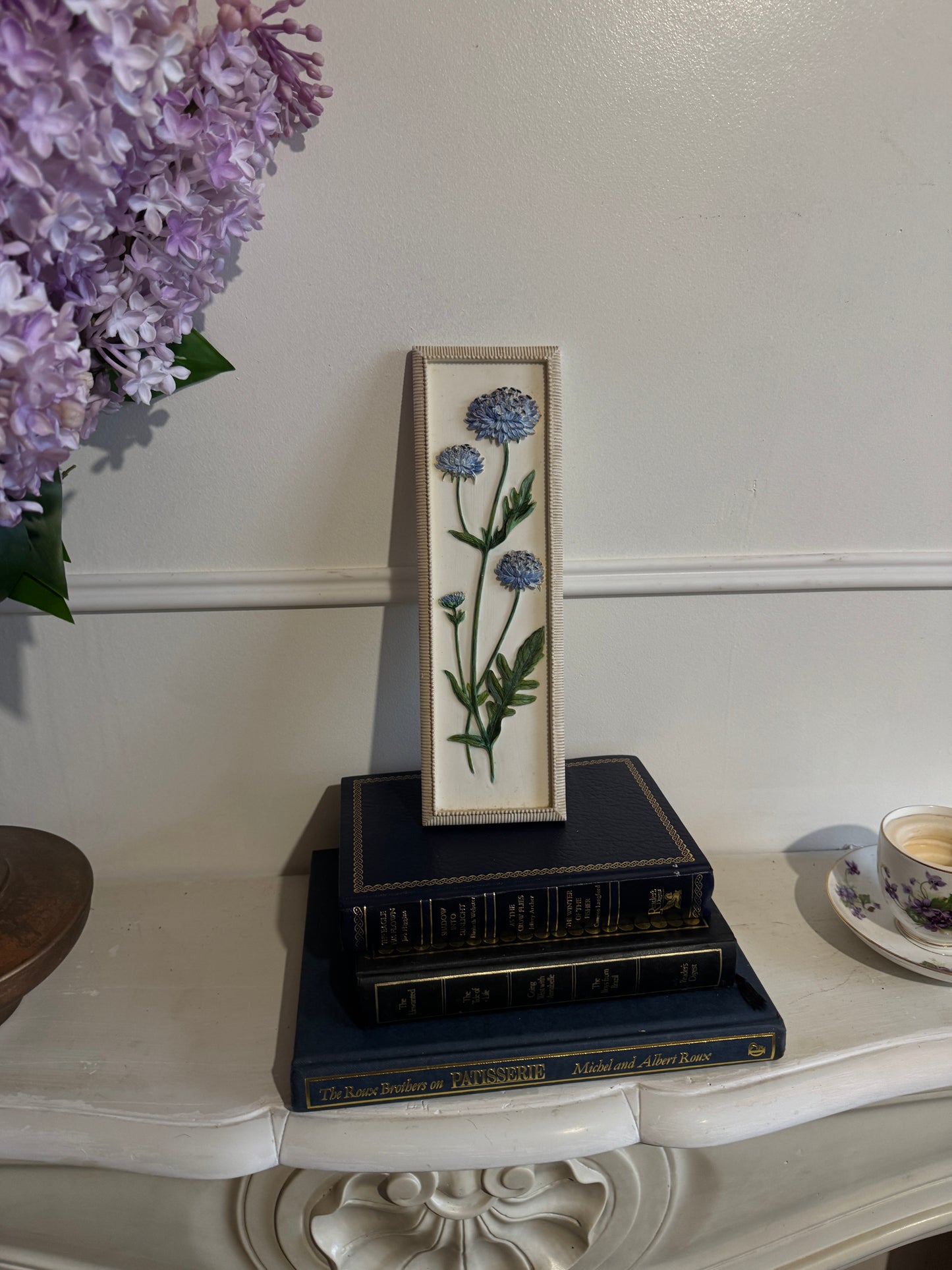 3D Hand-Painted Resin Floral Wall Plaques - Pick your Favourite