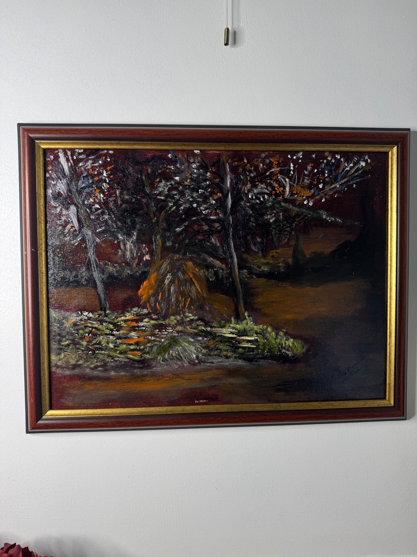 Shadows of Sorrow – Original Oil Painting by N.G. Reynolds