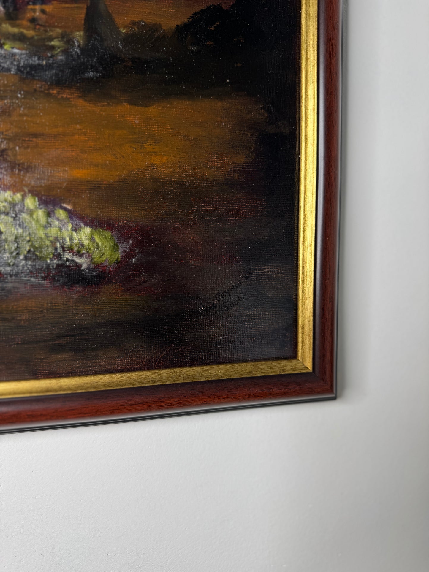 Shadows of Sorrow – Original Oil Painting by N.G. Reynolds