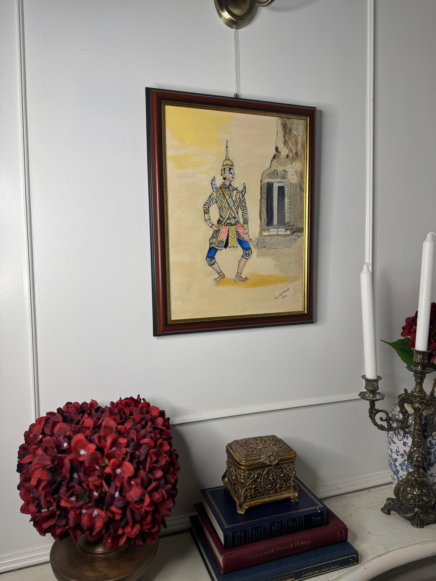 Echoes of Heritage- Original Oil painting by N.G. Reynolds