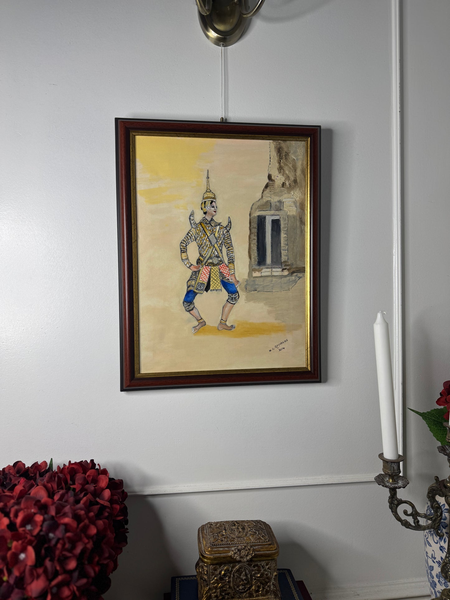 Echoes of Heritage- Original Oil painting by N.G. Reynolds