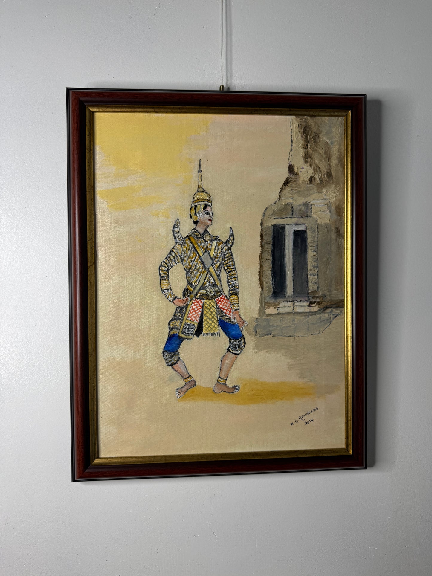 Echoes of Heritage- Original Oil painting by N.G. Reynolds