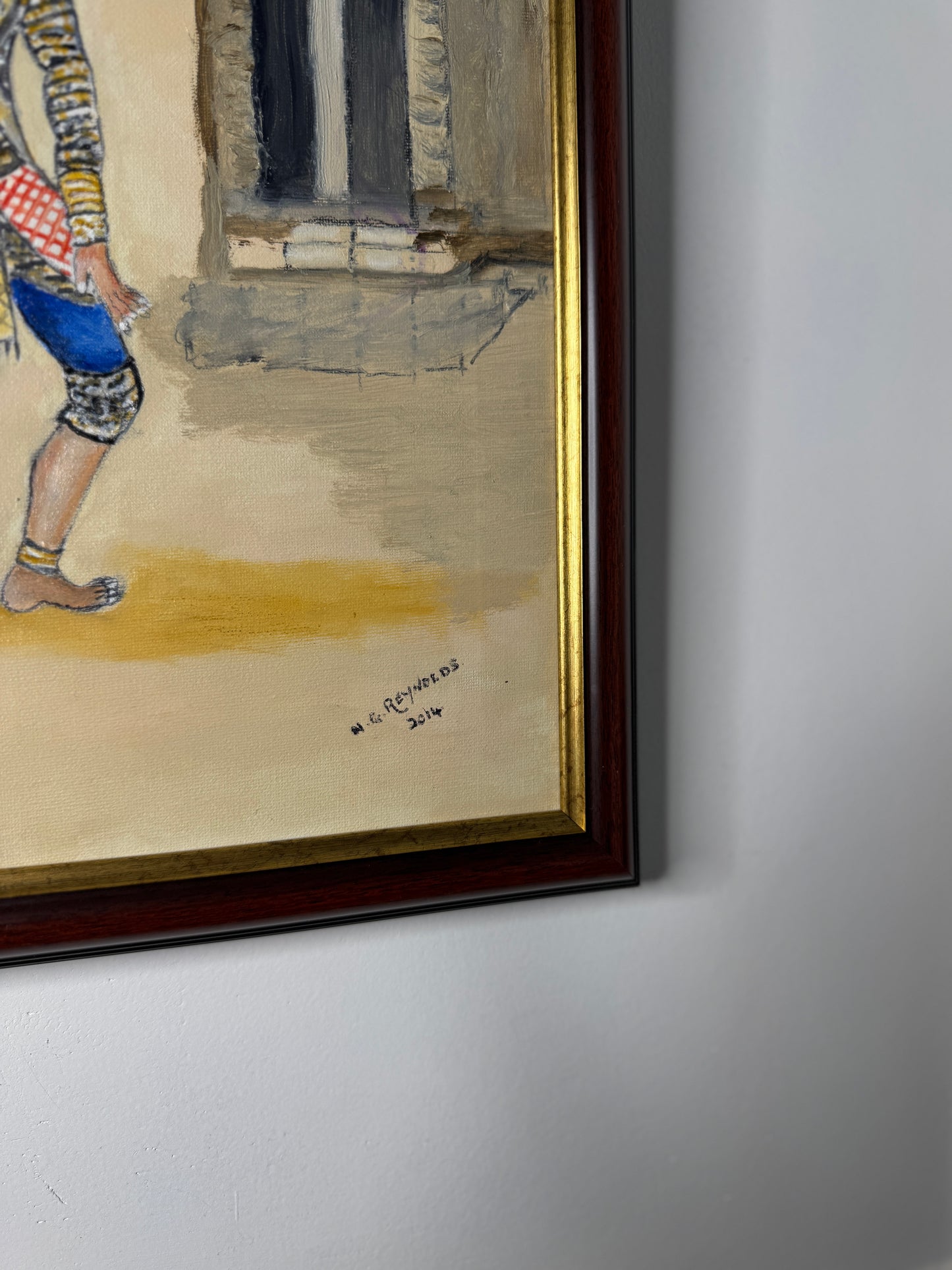 Echoes of Heritage- Original Oil painting by N.G. Reynolds