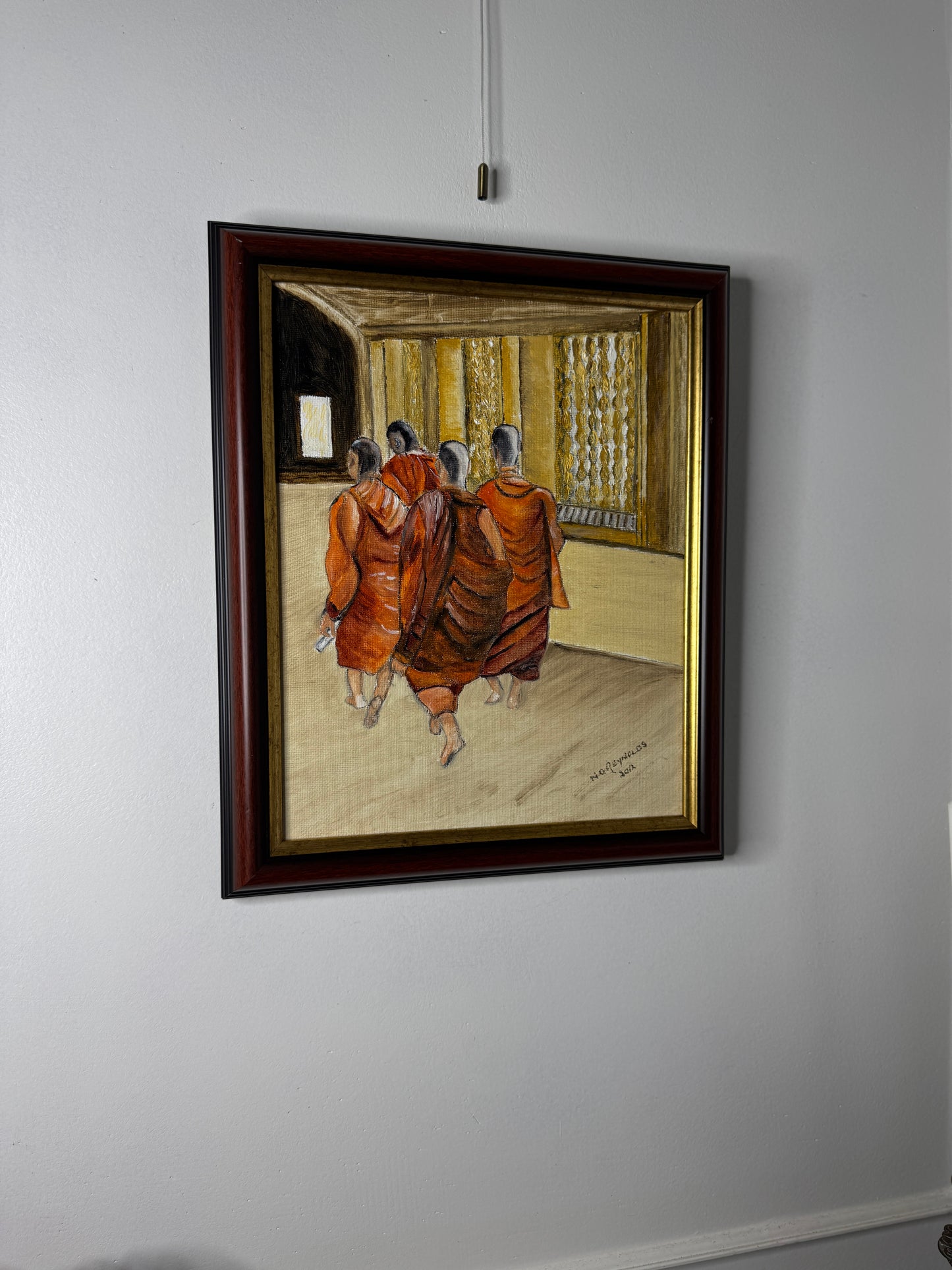 Enlightened Calm - Original Oil painting by N.G. Reynolds