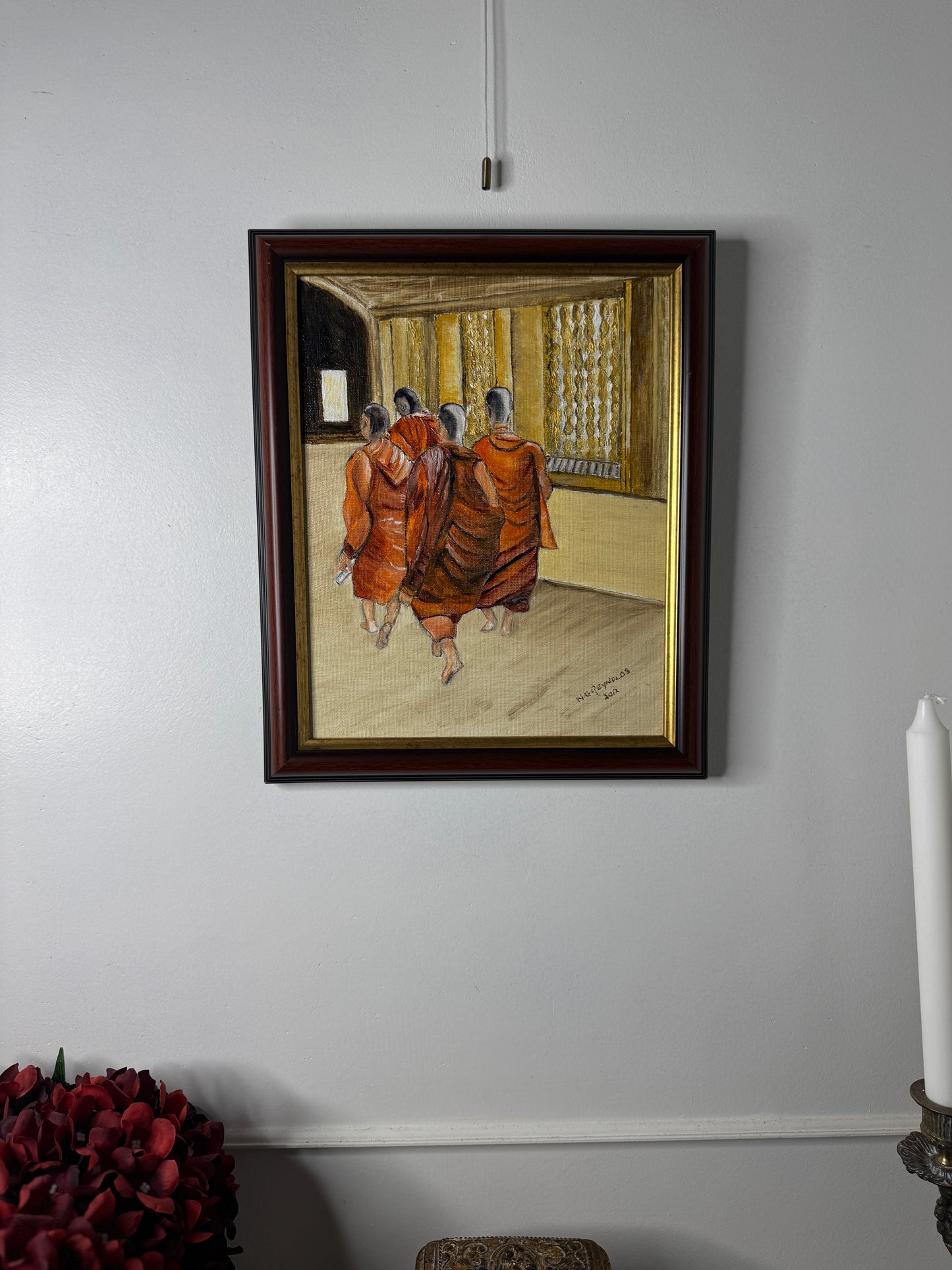 Enlightened Calm - Original Oil painting by N.G. Reynolds