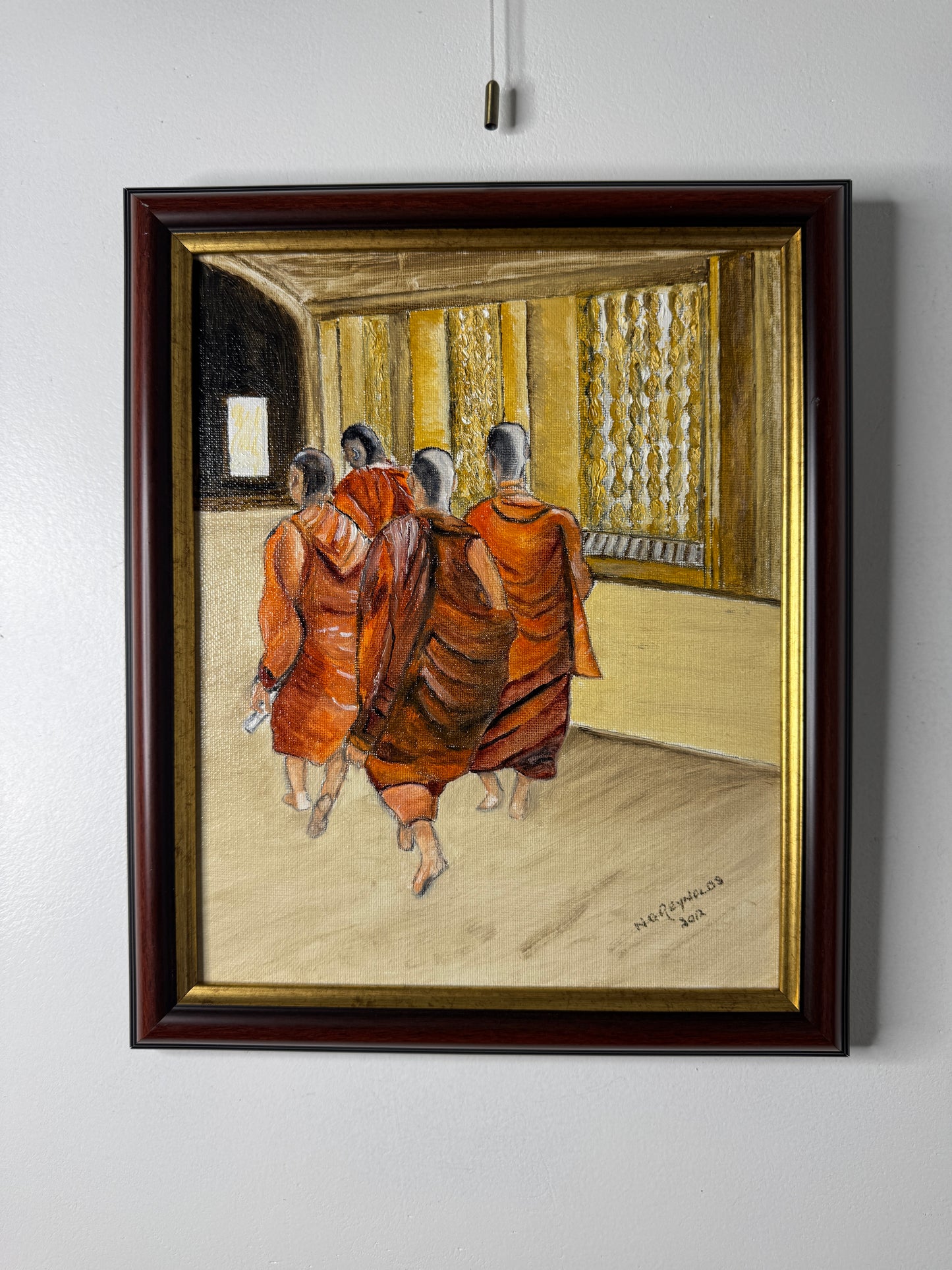 Enlightened Calm - Original Oil painting by N.G. Reynolds