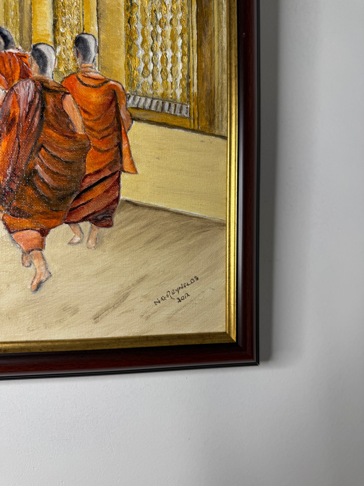 Enlightened Calm - Original Oil painting by N.G. Reynolds