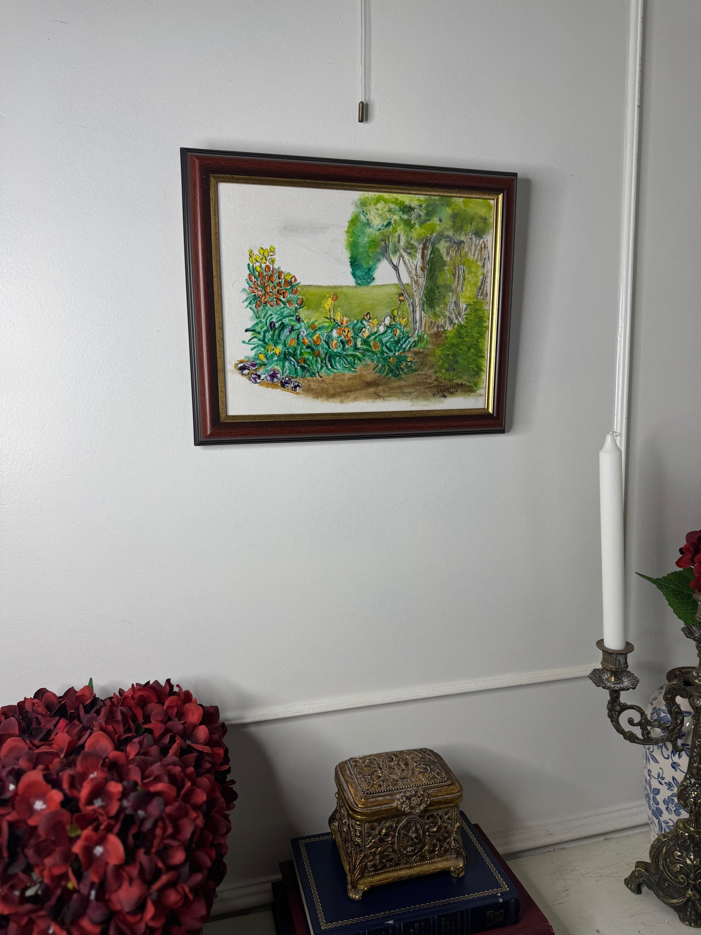 Blooming Beauty - Original Oil painting by N.G. Reynolds