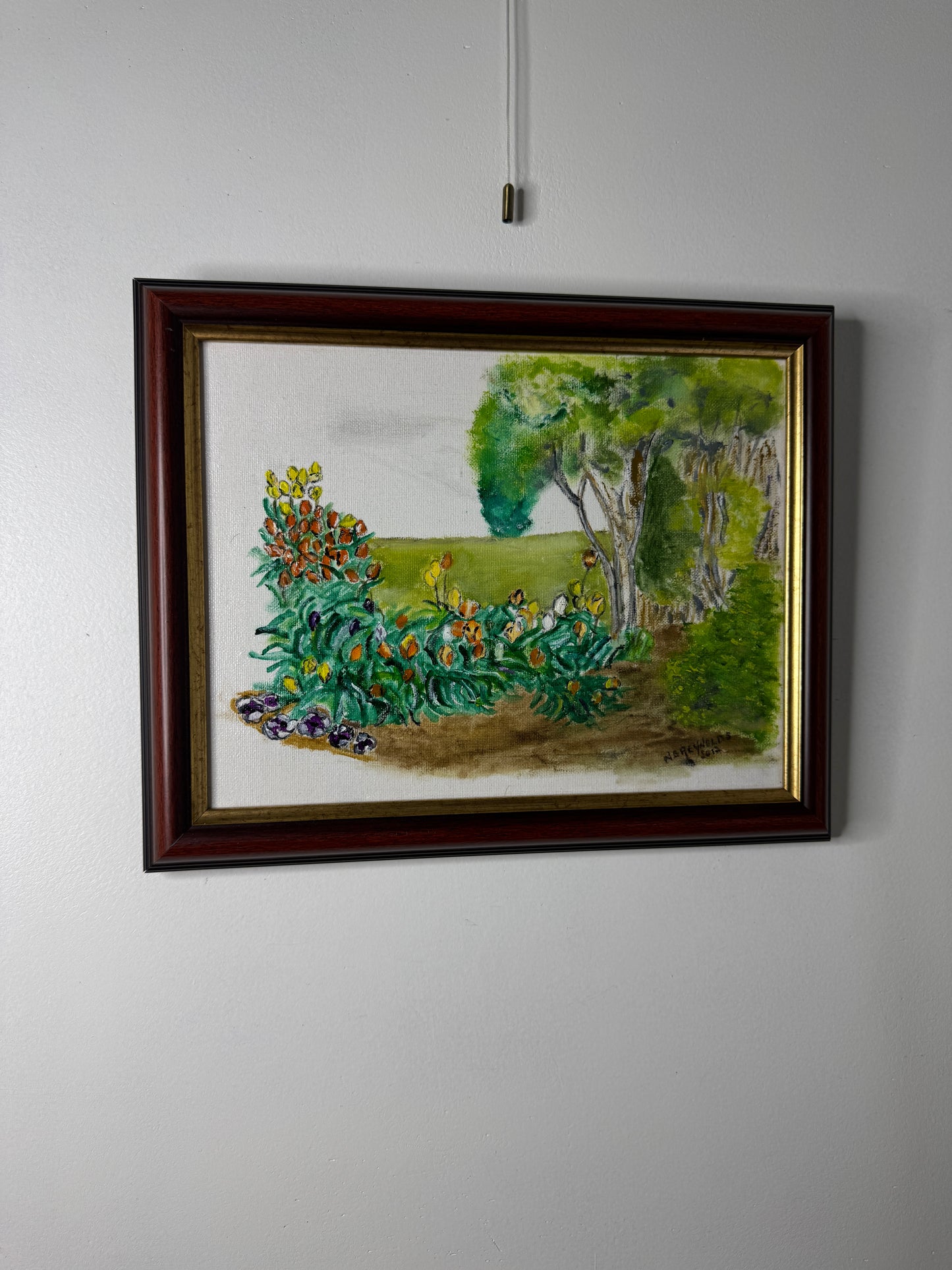 Blooming Beauty - Original Oil painting by N.G. Reynolds
