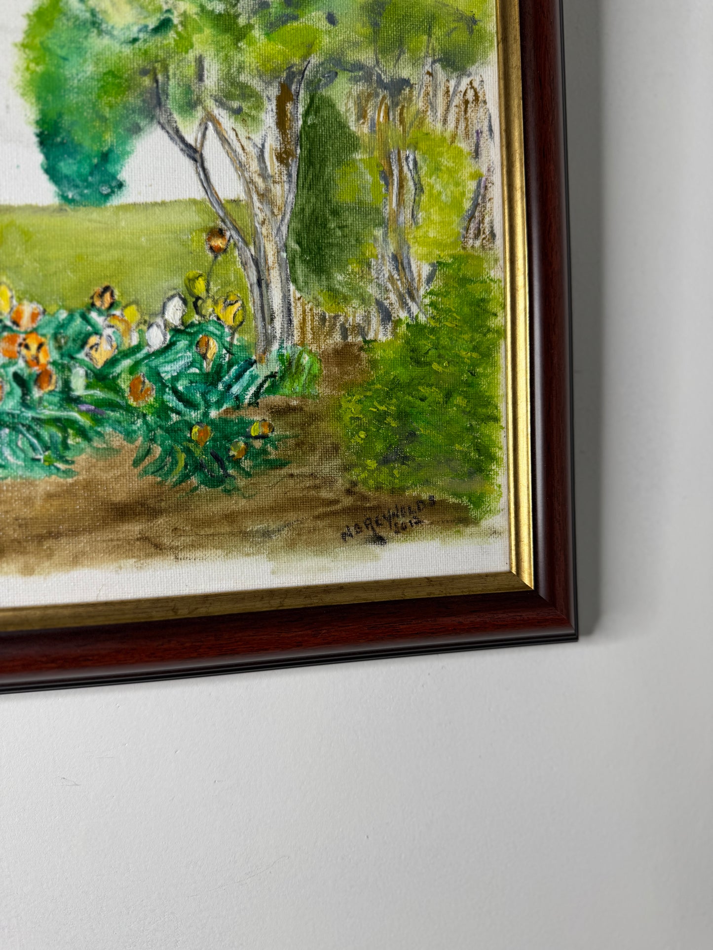 Blooming Beauty - Original Oil painting by N.G. Reynolds
