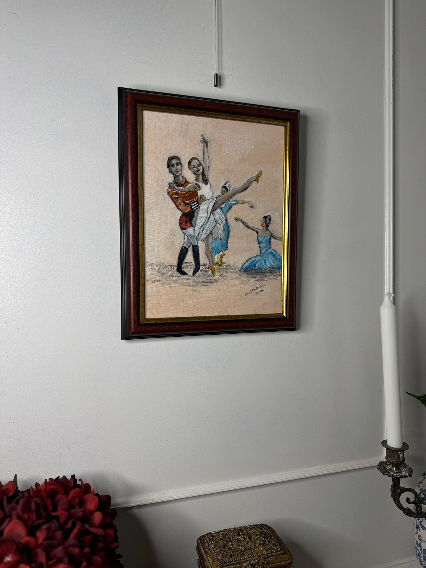 Dance of Light - Original Oil painting by N.G. Reynolds
