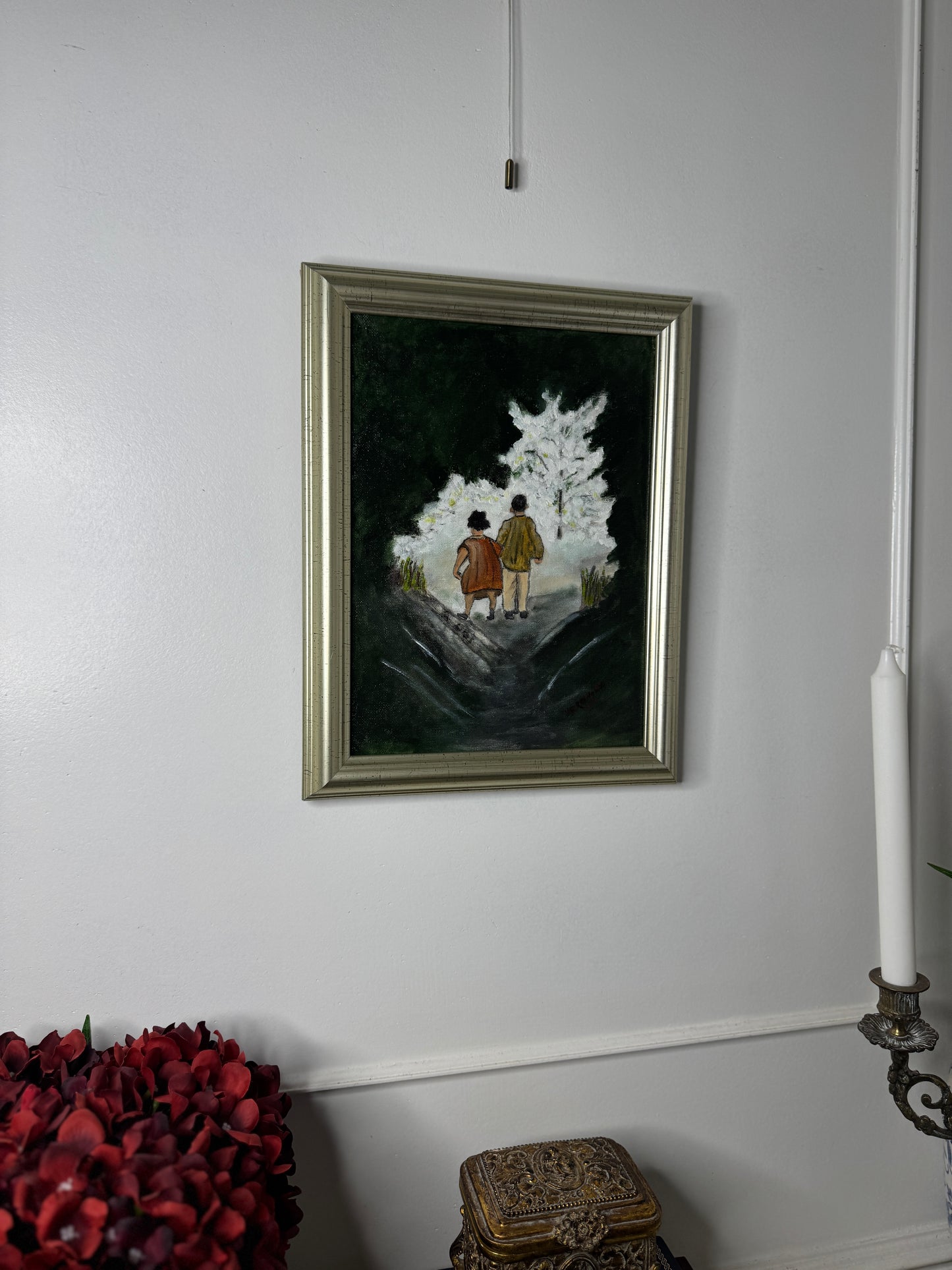 Moody Romance - Original Oil painting by N.G. Reynolds