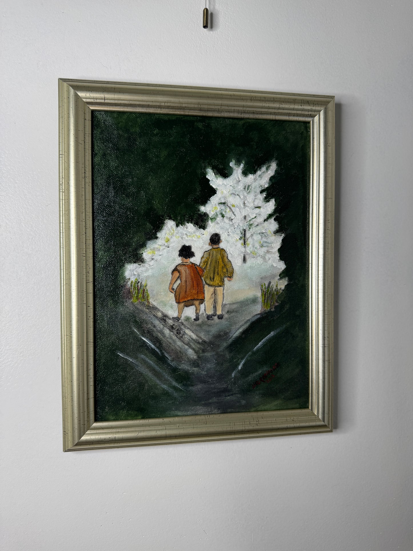 Moody Romance - Original Oil painting by N.G. Reynolds