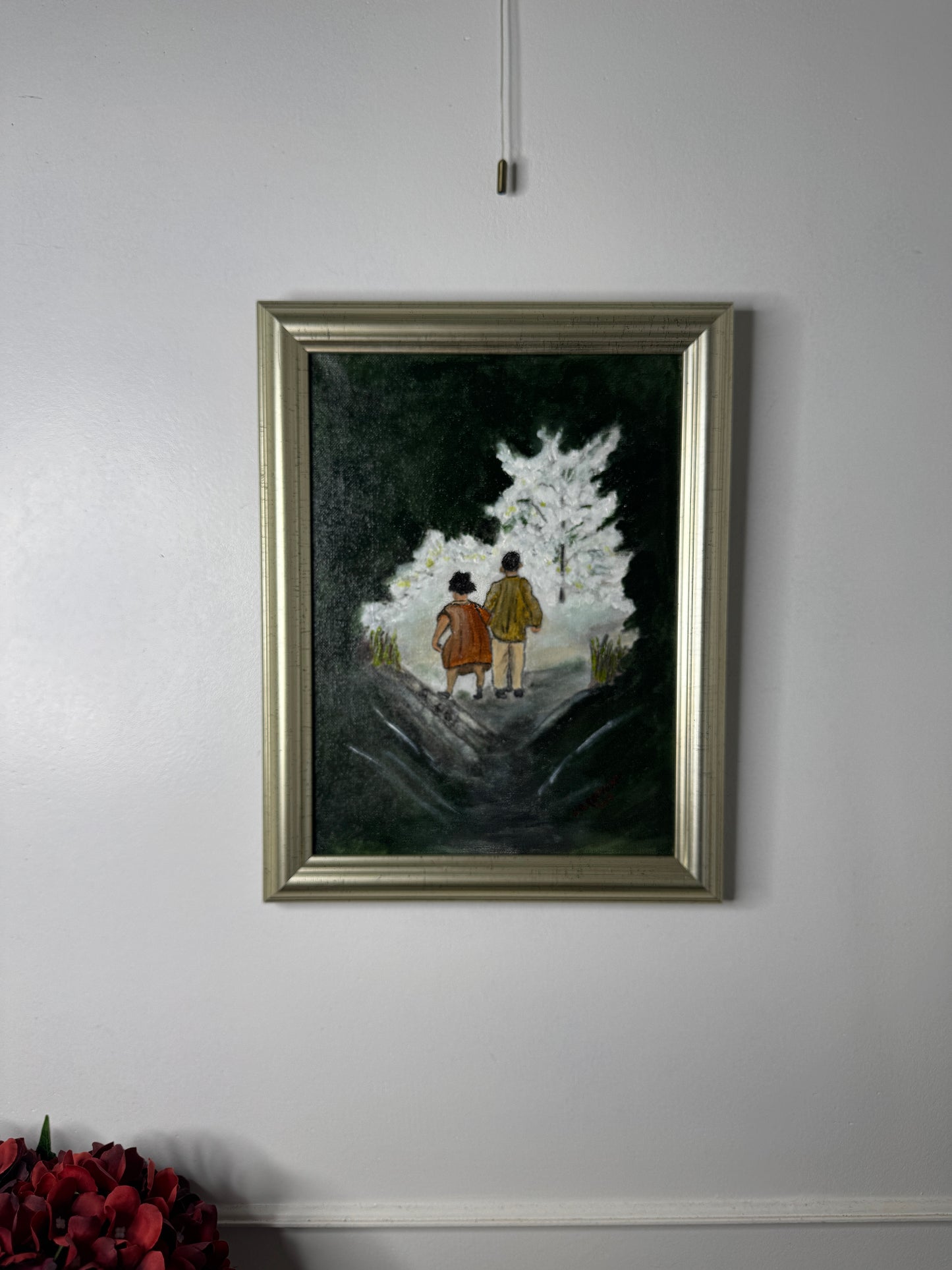 Moody Romance - Original Oil painting by N.G. Reynolds