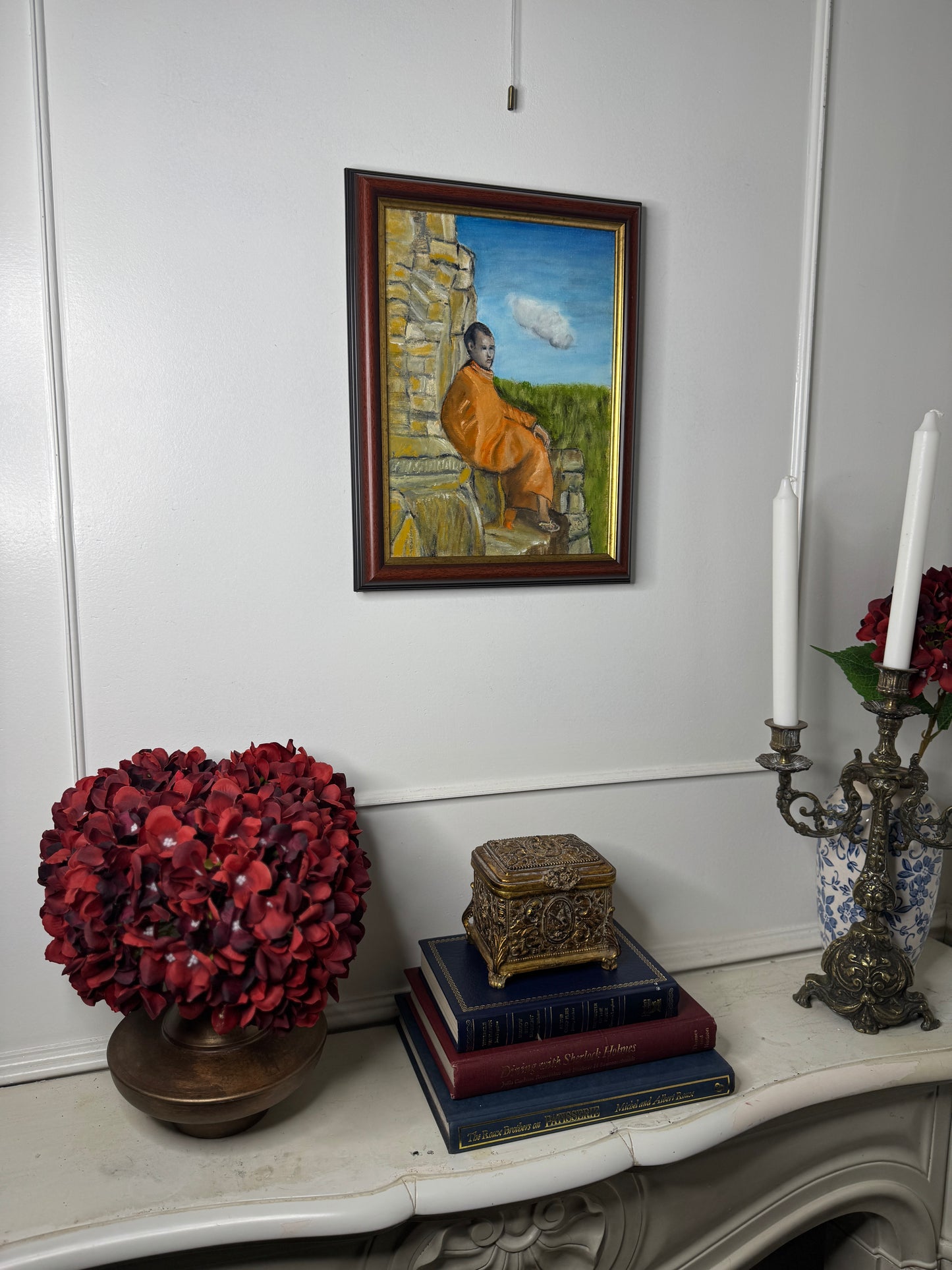 Quiet Reflection - Original Oil painting by N.G. Reynolds